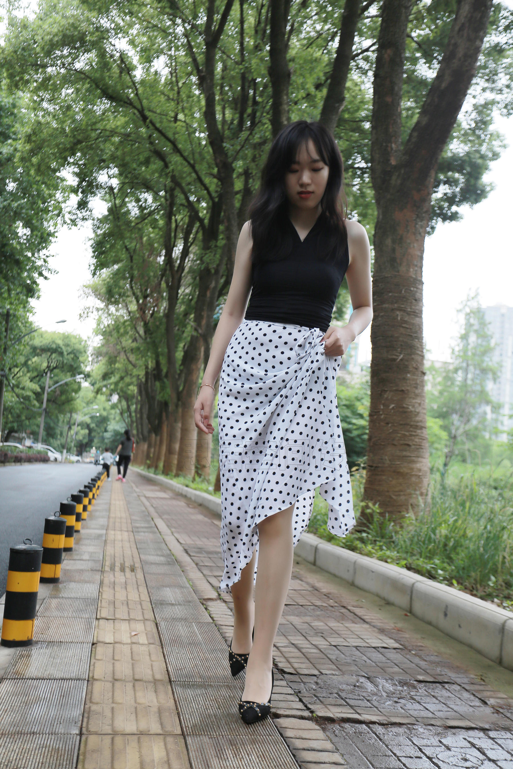 SH133 琦琦 温婉淑女游公园-图31