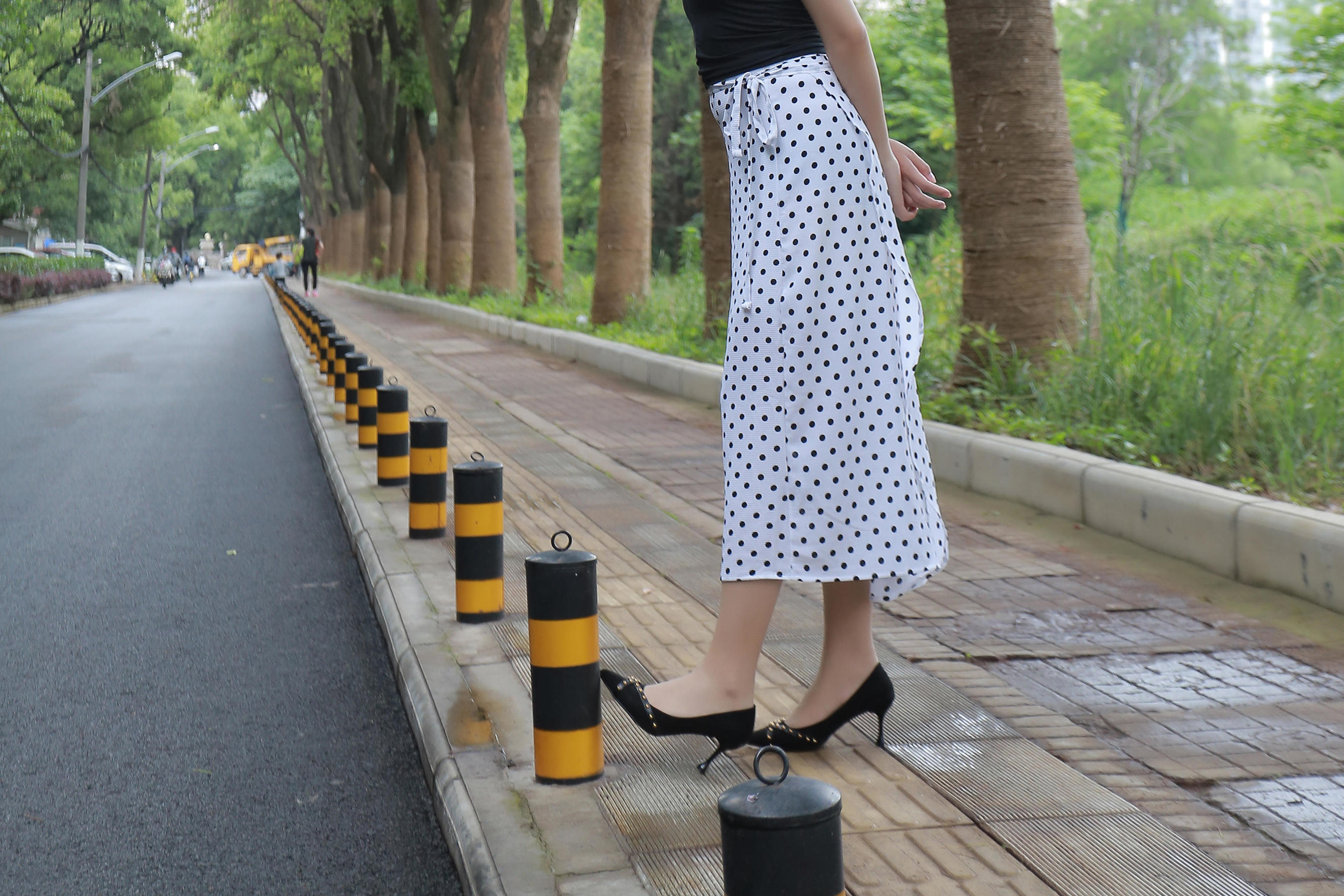SH133 琦琦 温婉淑女游公园-图34
