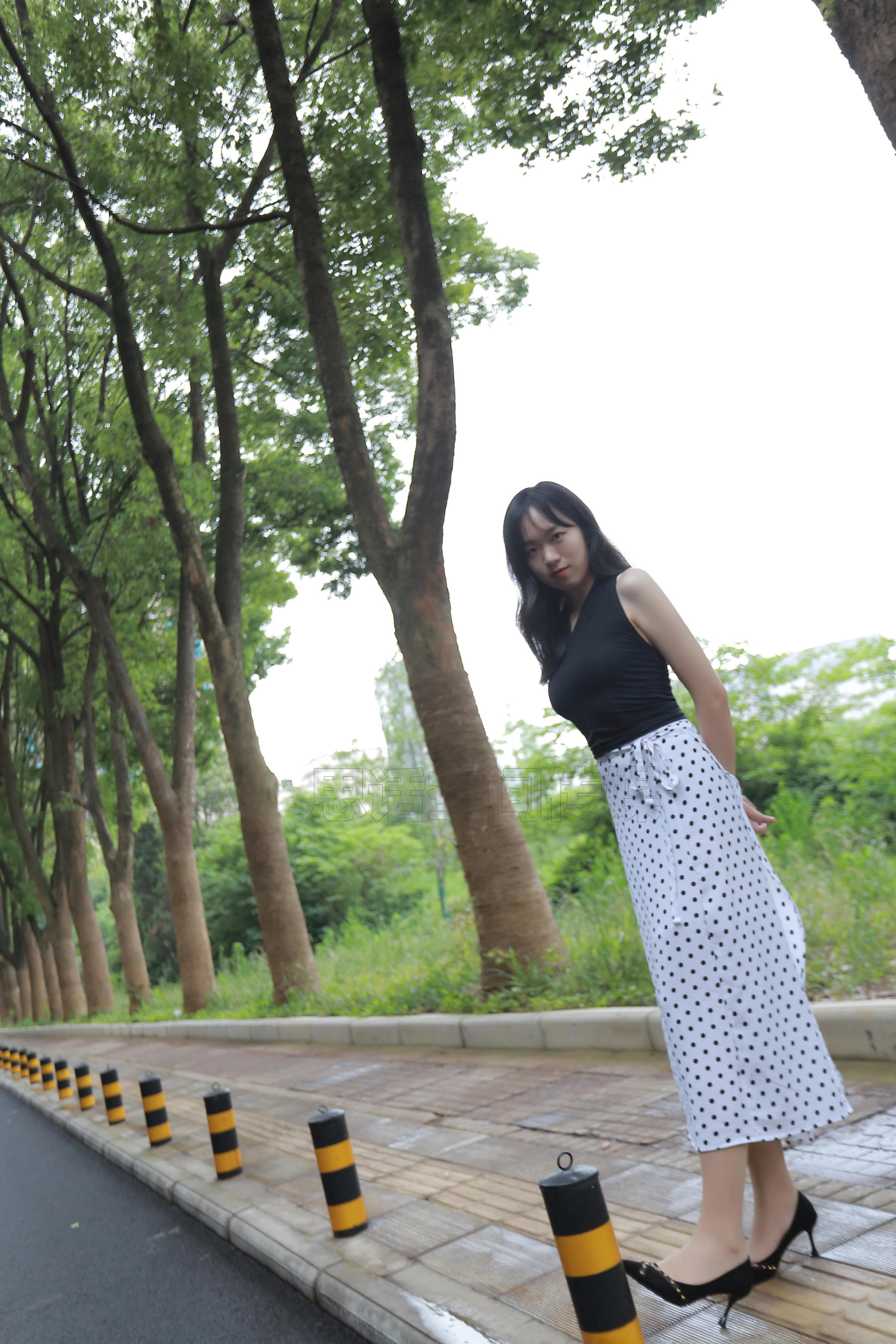 SH133 琦琦 温婉淑女游公园-图35
