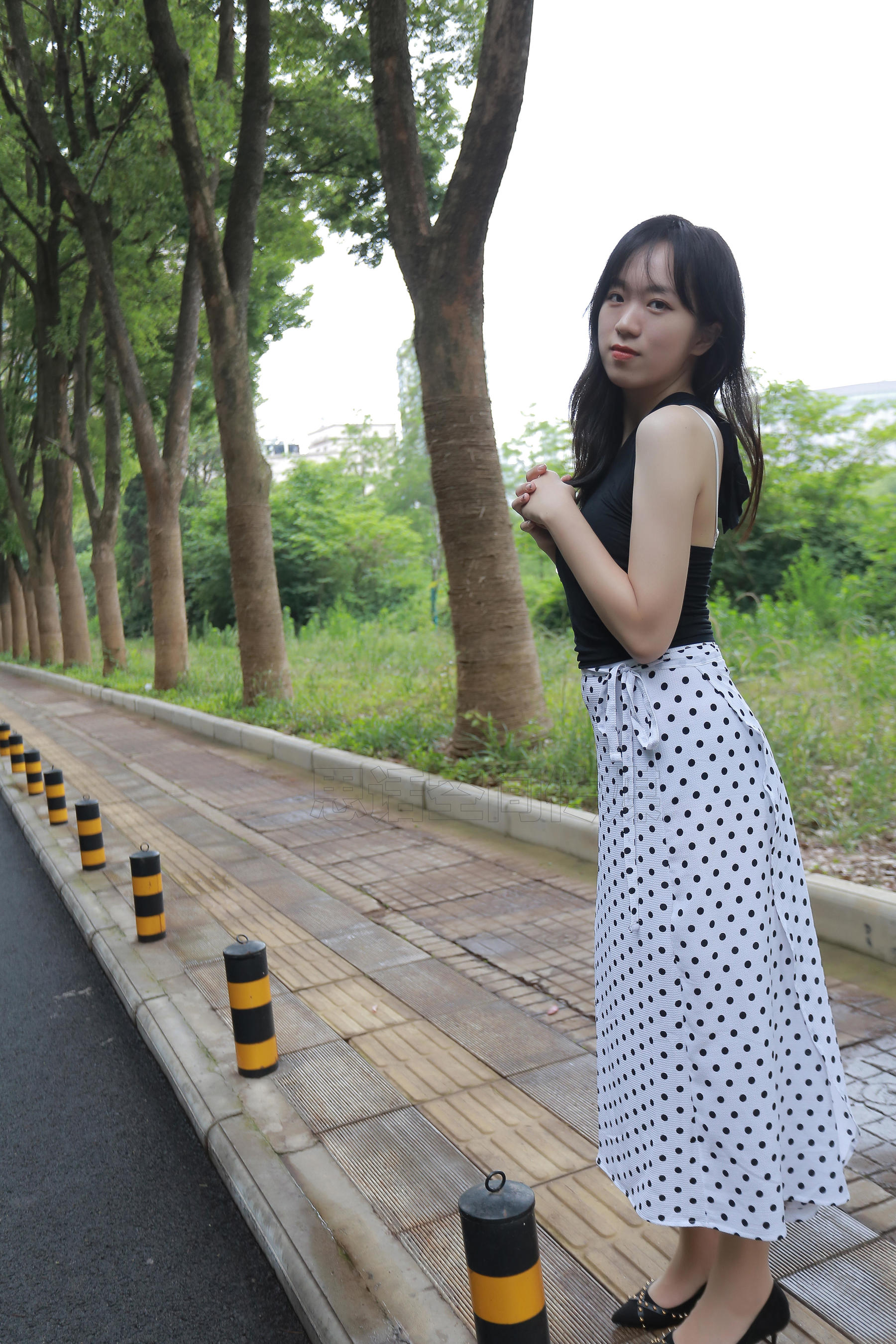 SH133 琦琦 温婉淑女游公园-图38