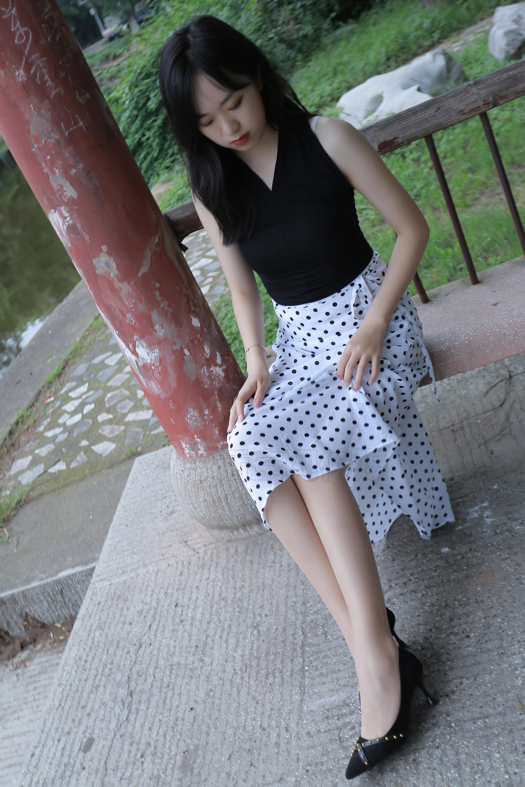 SH133 琦琦 温婉淑女游公园-图40