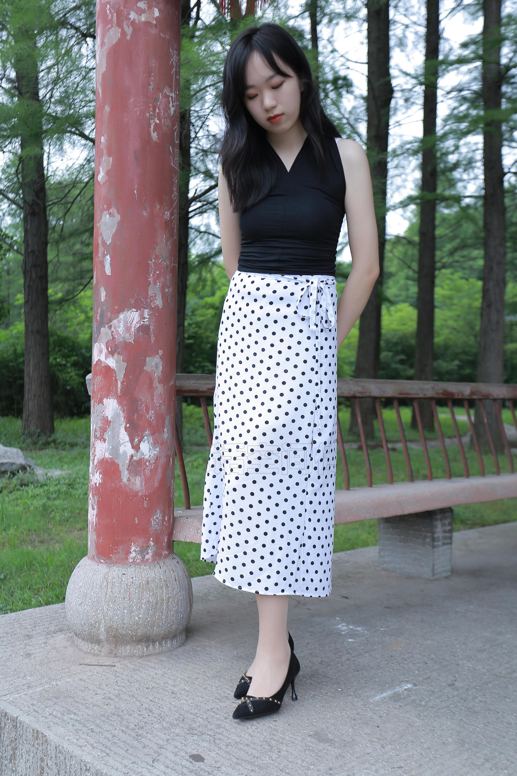 SH133 琦琦 温婉淑女游公园-图41