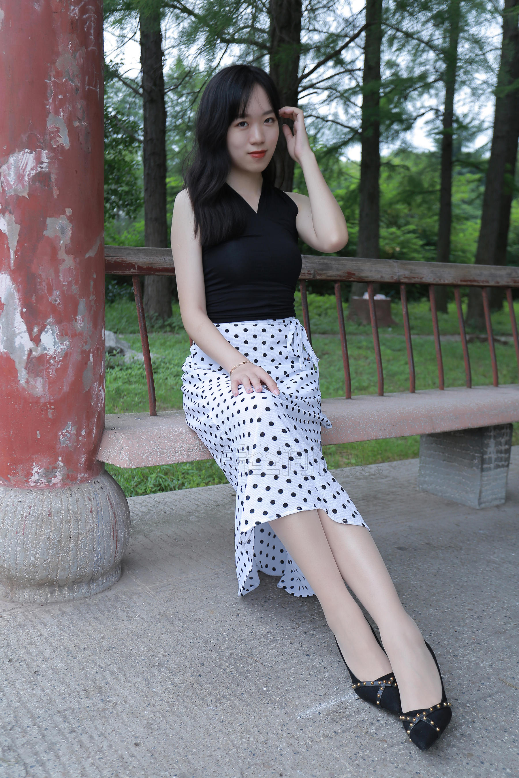 SH133 琦琦 温婉淑女游公园-图42
