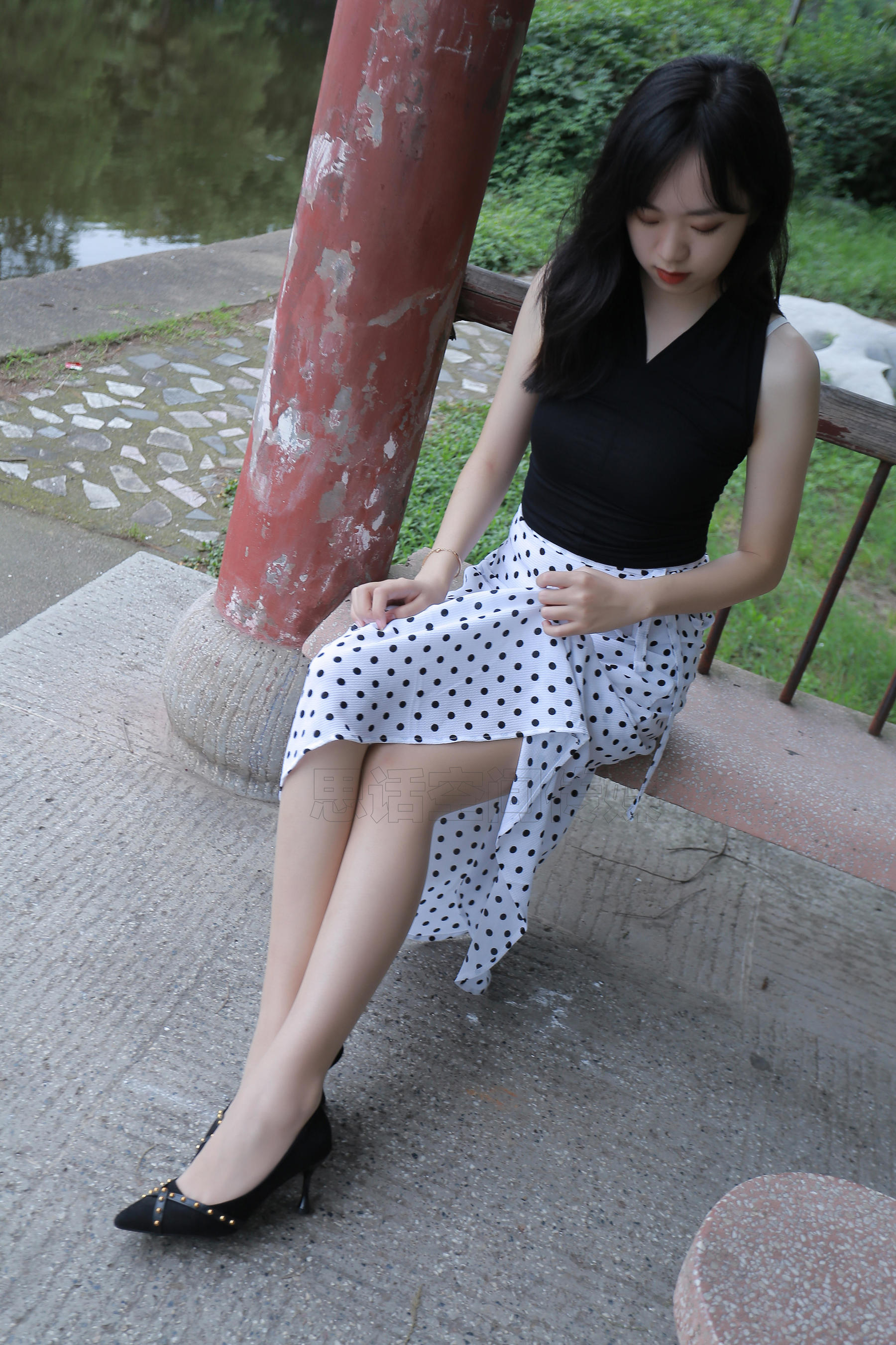 SH133 琦琦 温婉淑女游公园-图43