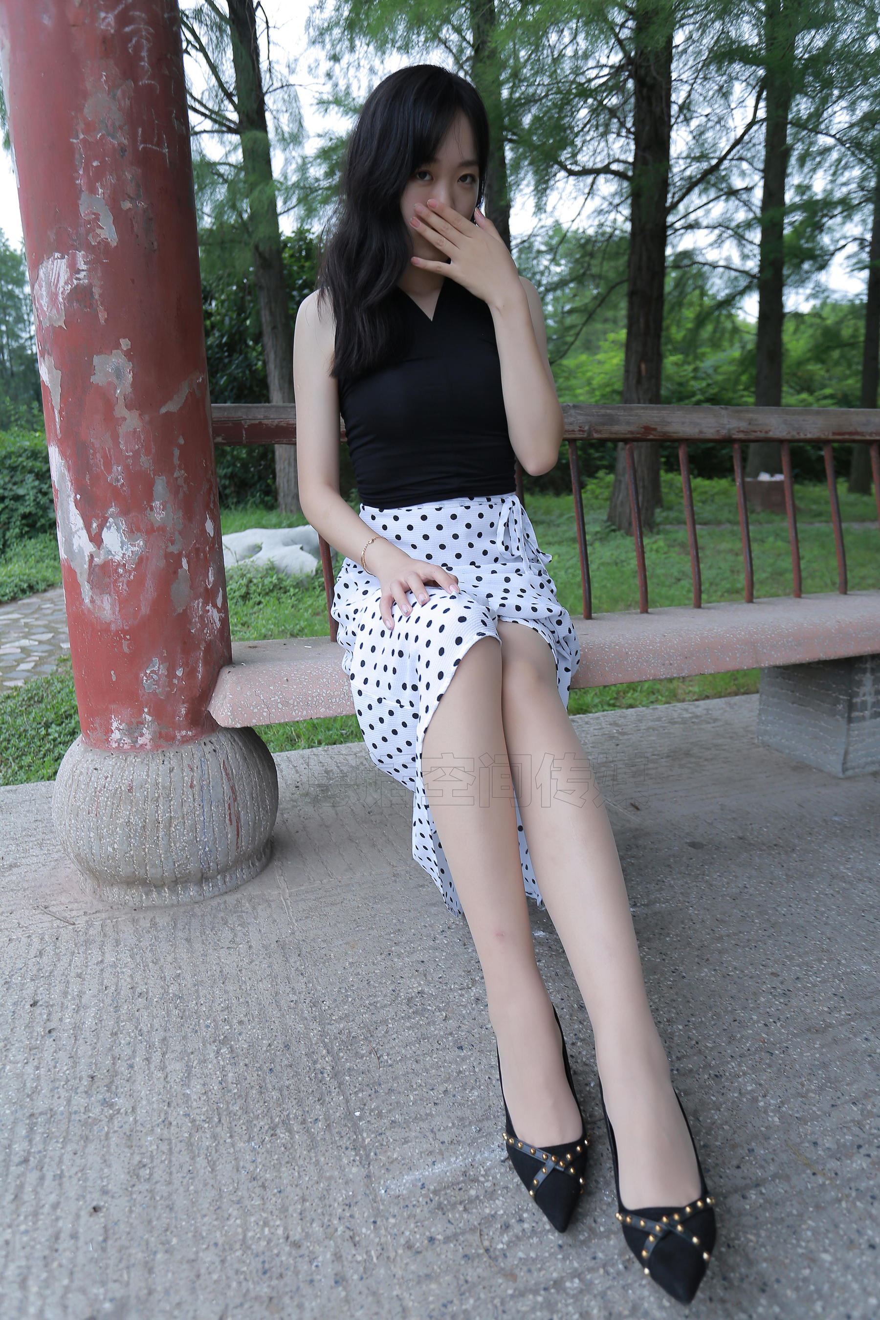 SH133 琦琦 温婉淑女游公园-图6