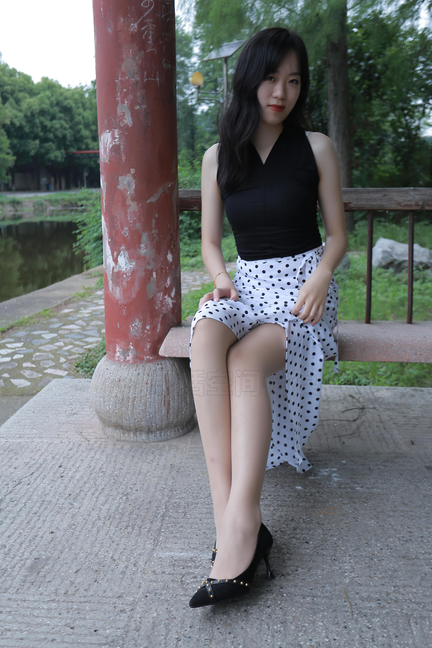 SH133 琦琦 温婉淑女游公园-图7