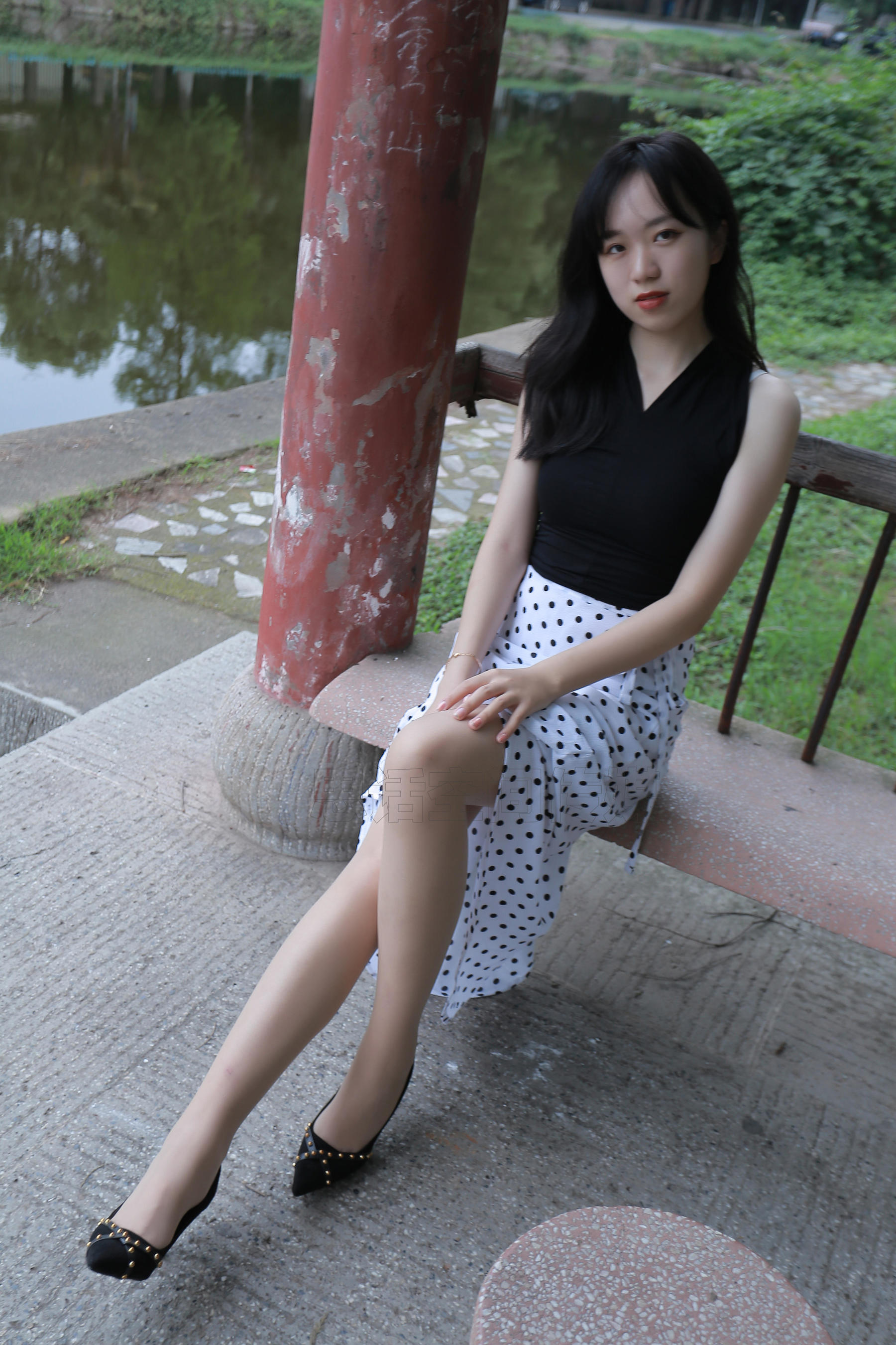SH133 琦琦 温婉淑女游公园-图8