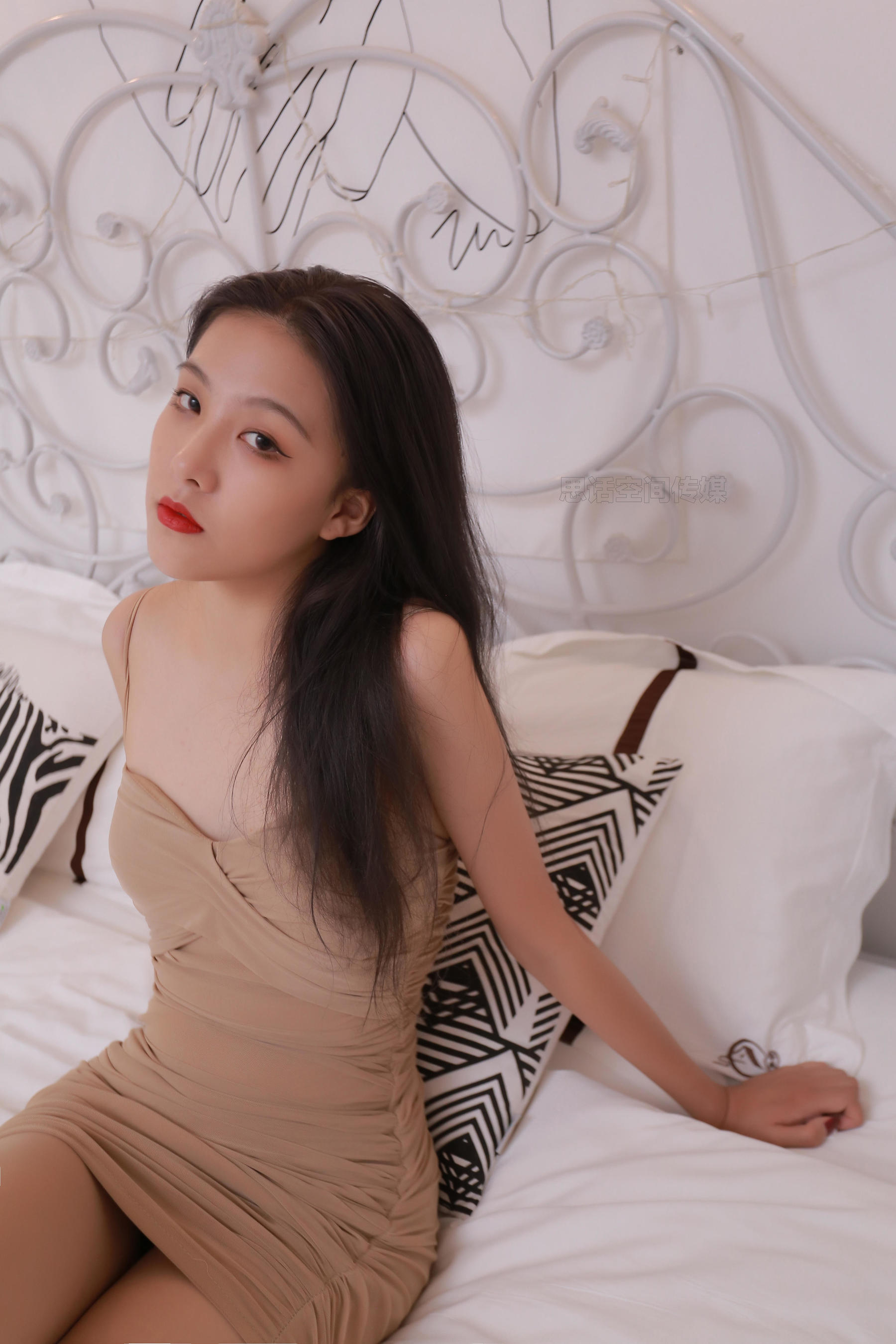 SH142 聂小倩（新模）晚宴前的肉色si袜-图8