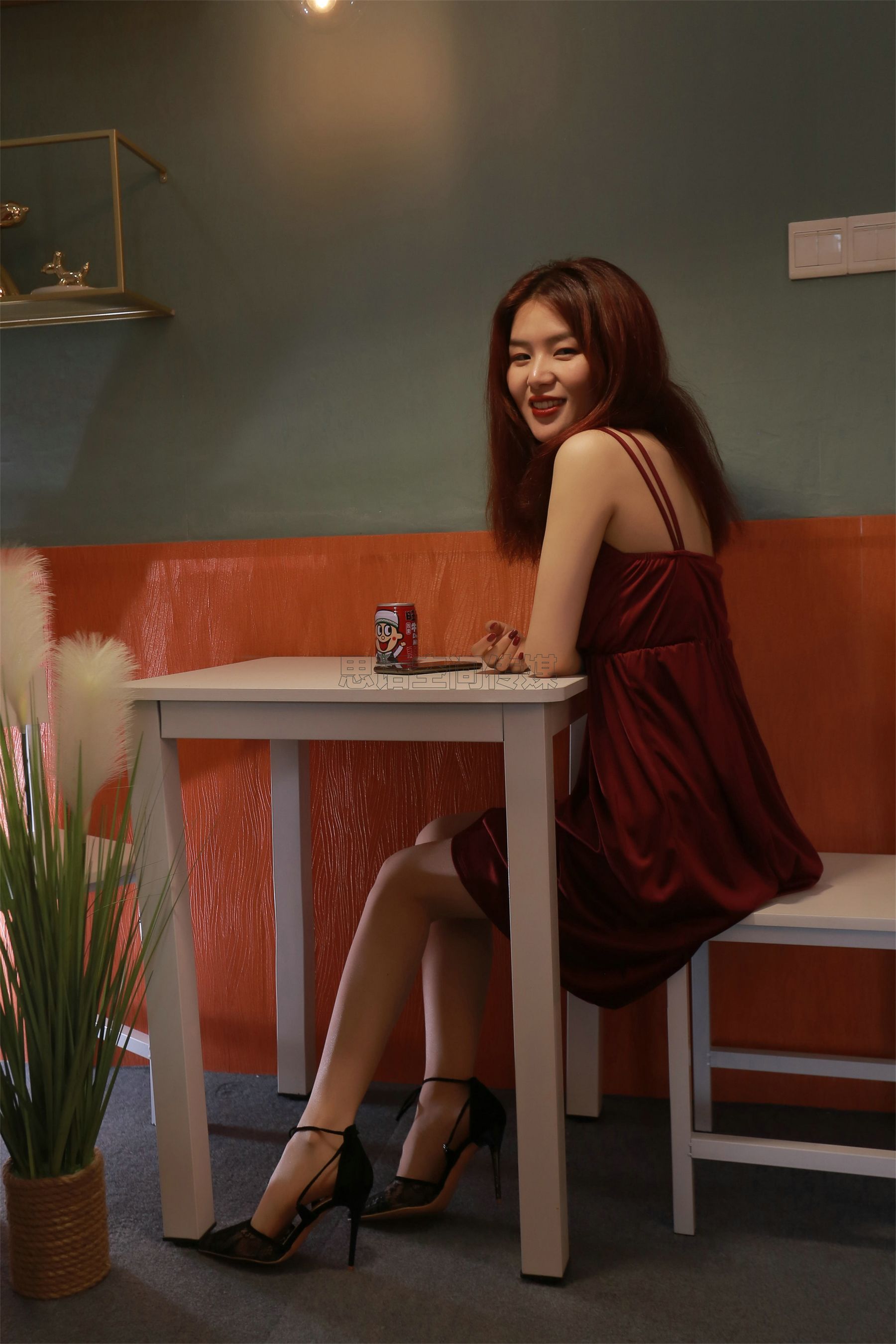 SH147 筱蝶 小红裙下的曼妙-图14