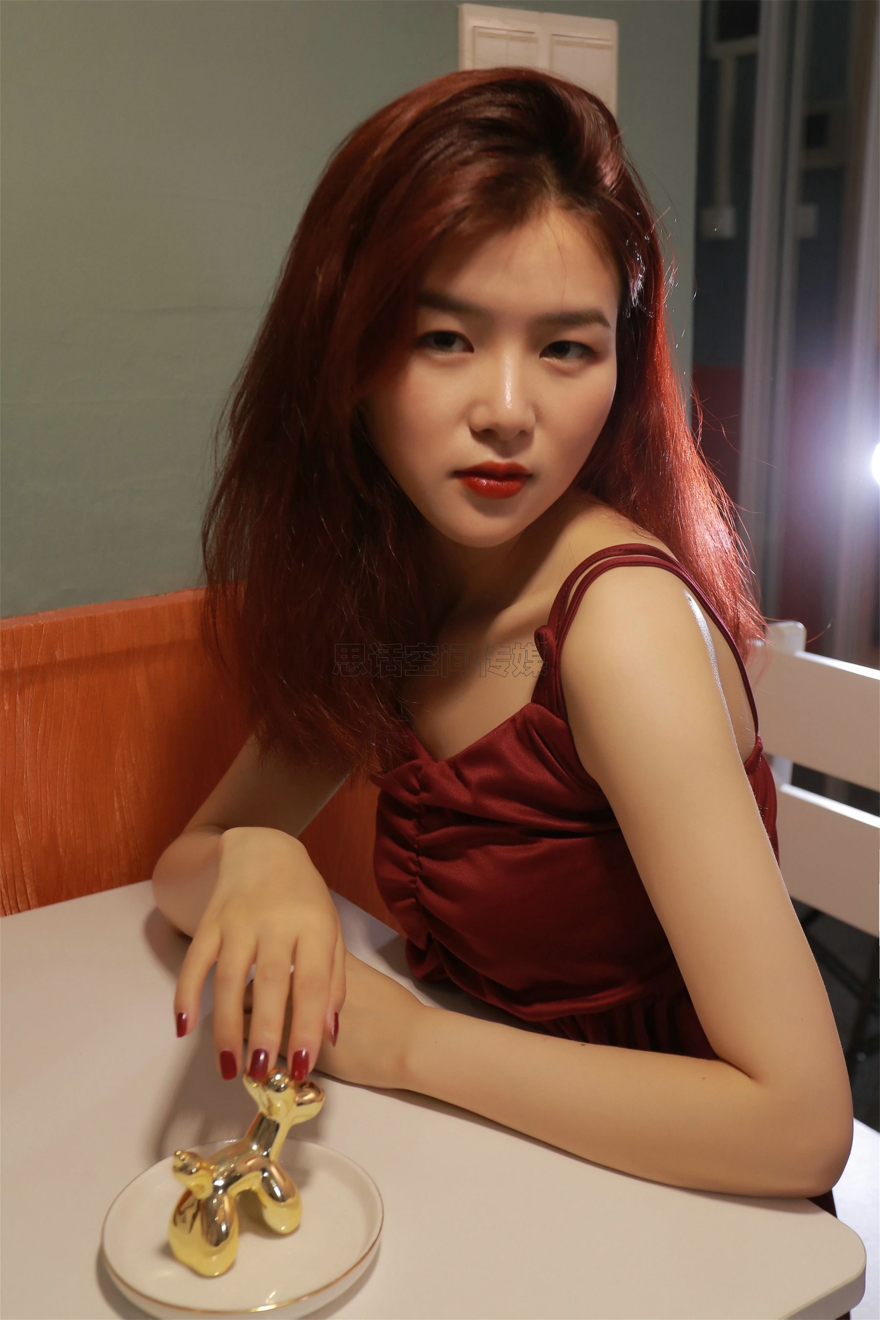 SH147 筱蝶 小红裙下的曼妙-图16