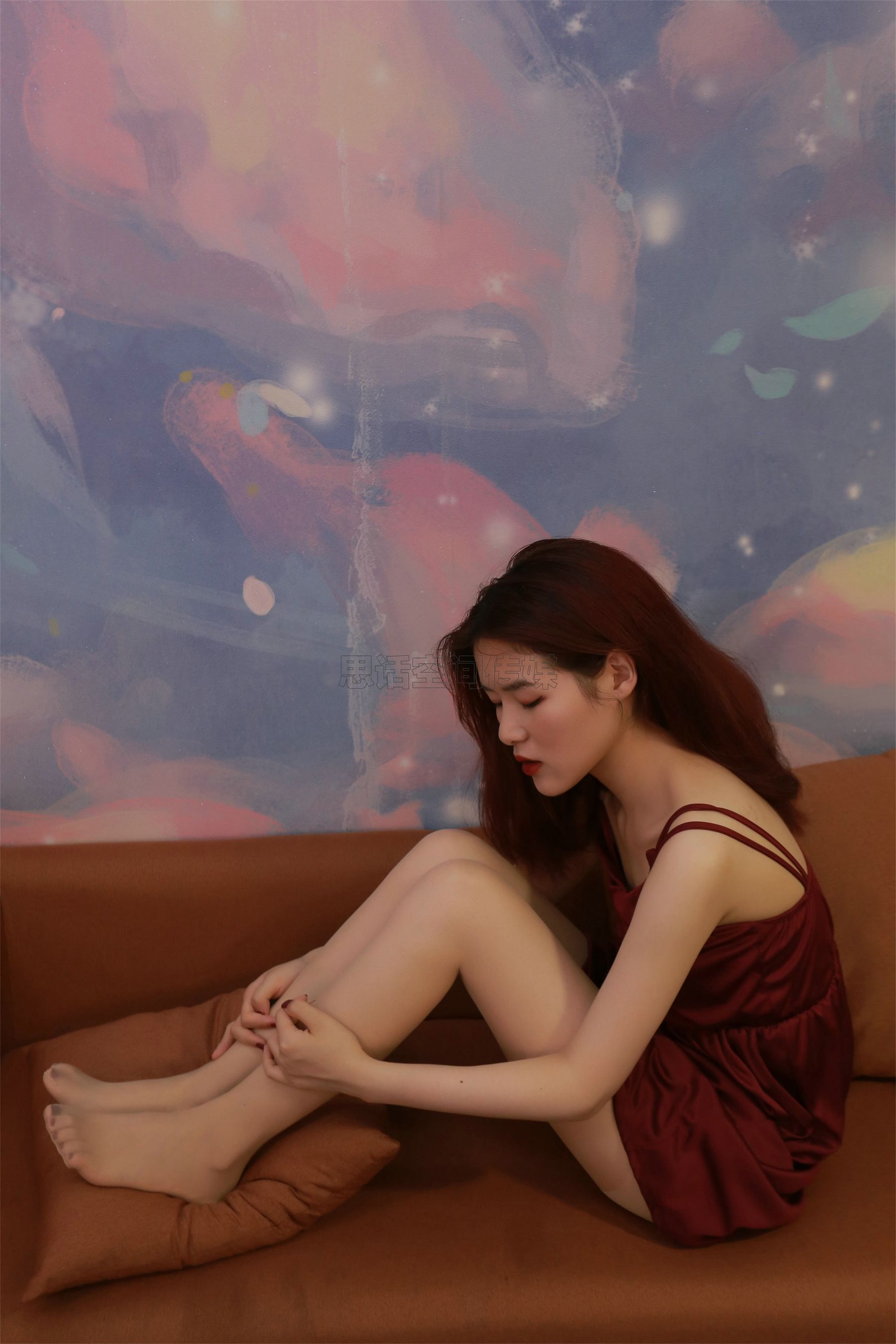 SH147 筱蝶 小红裙下的曼妙-图34