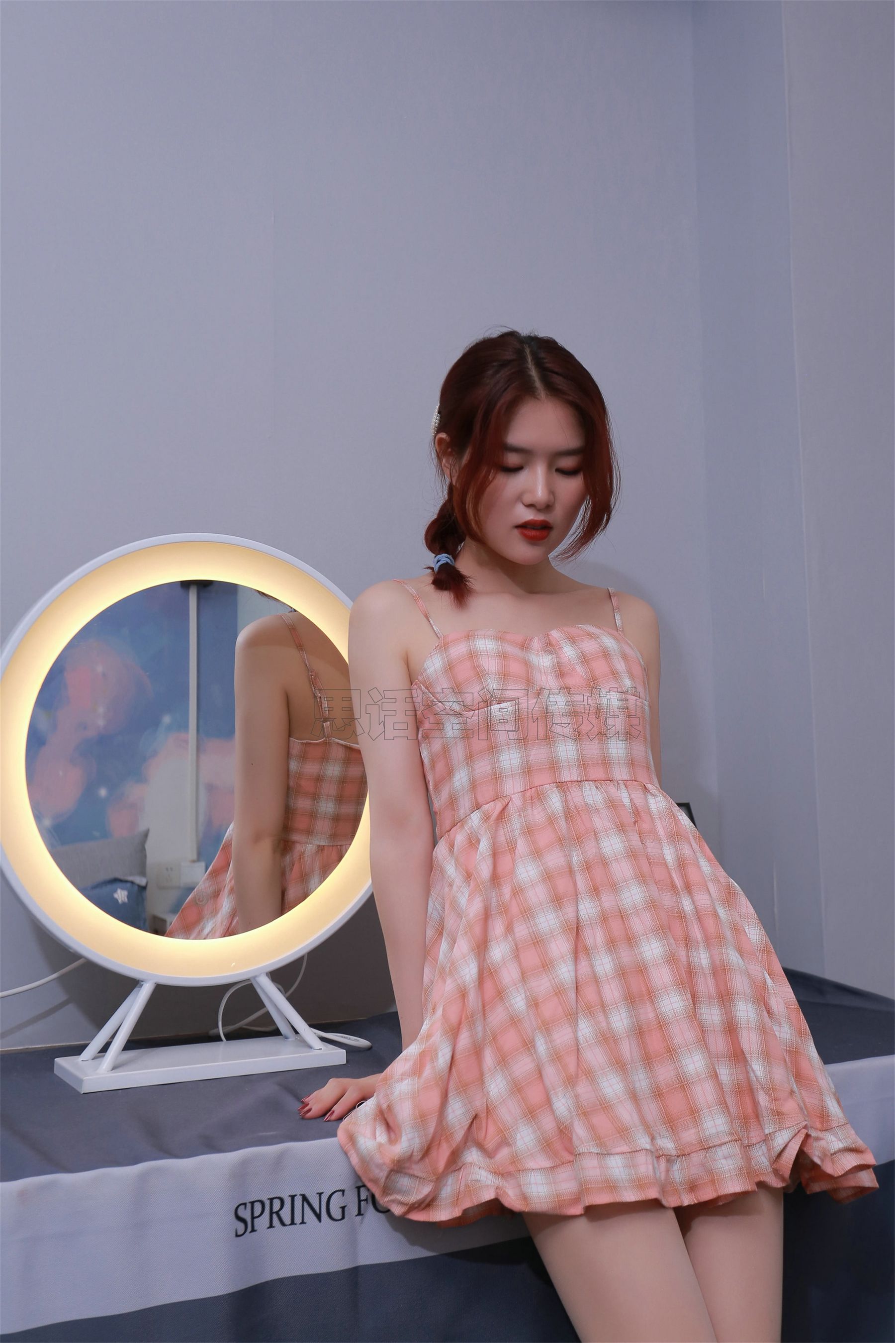 SH158 筱蝶 桌上的肉丝女孩-图47
