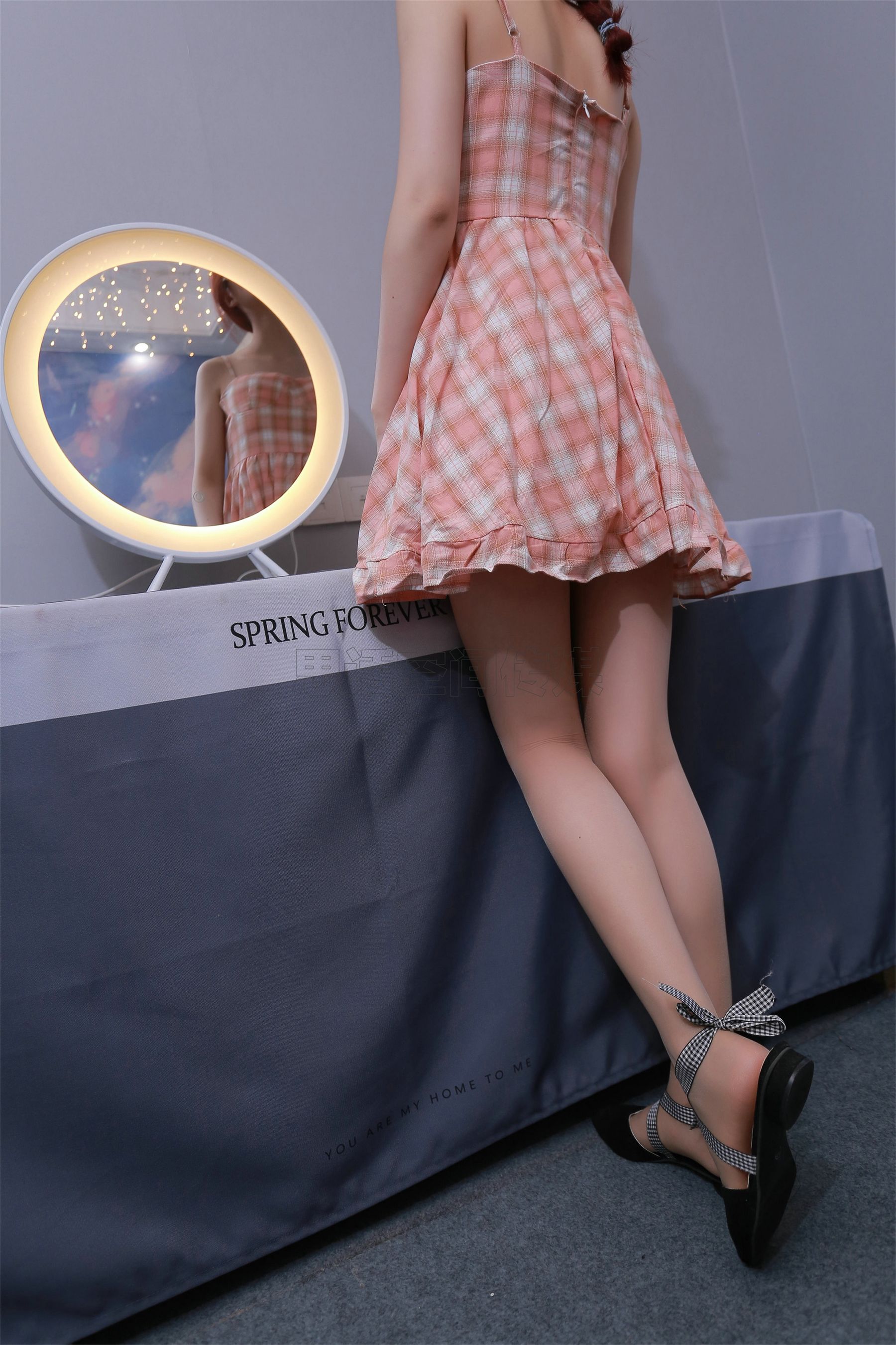 SH158 筱蝶 桌上的肉丝女孩-图6