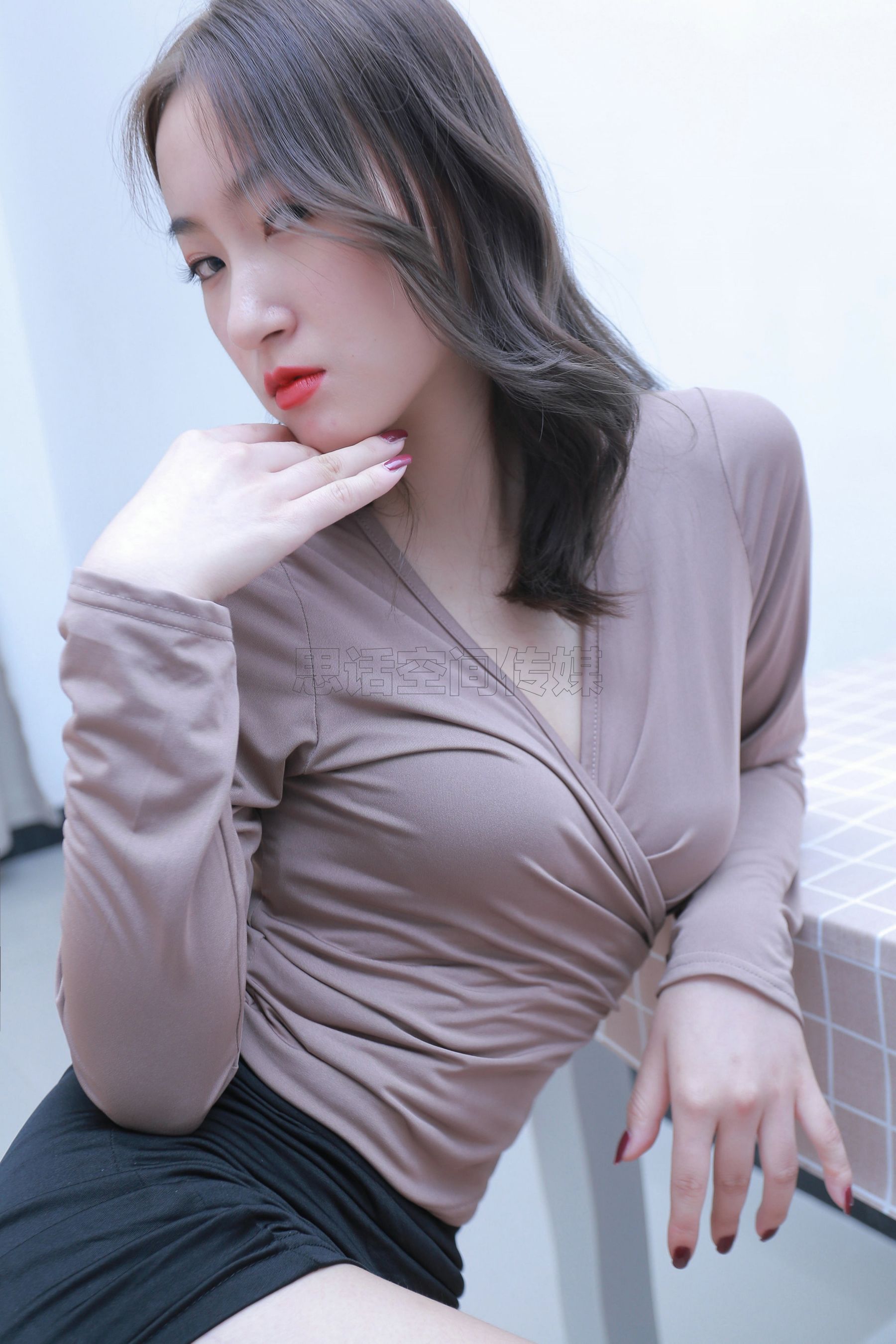 SH170 Reya 闲暇日子高筒肉丝的小欢愉-图43