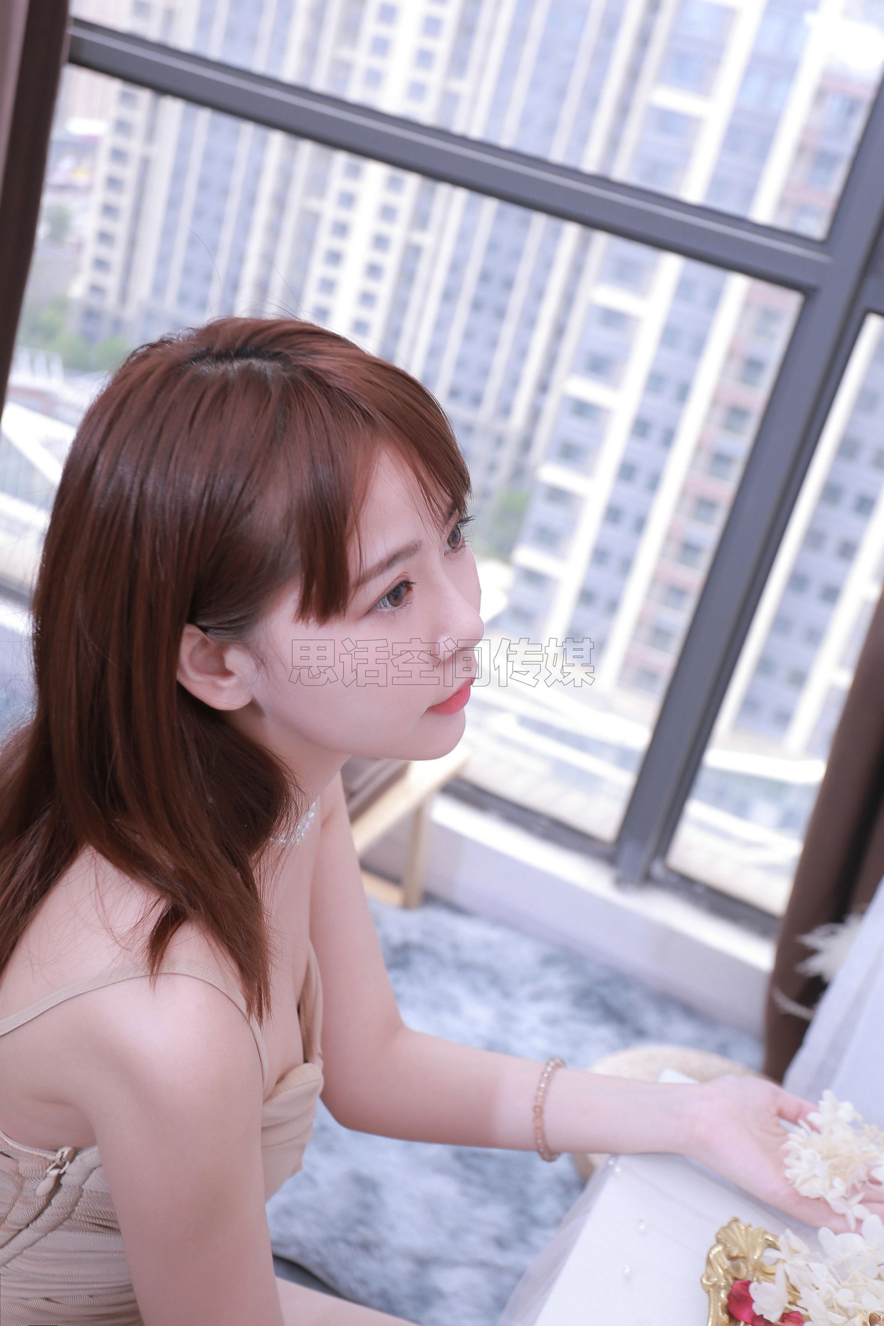 SH171 苏羽 甜美学妹的肉丝-图16