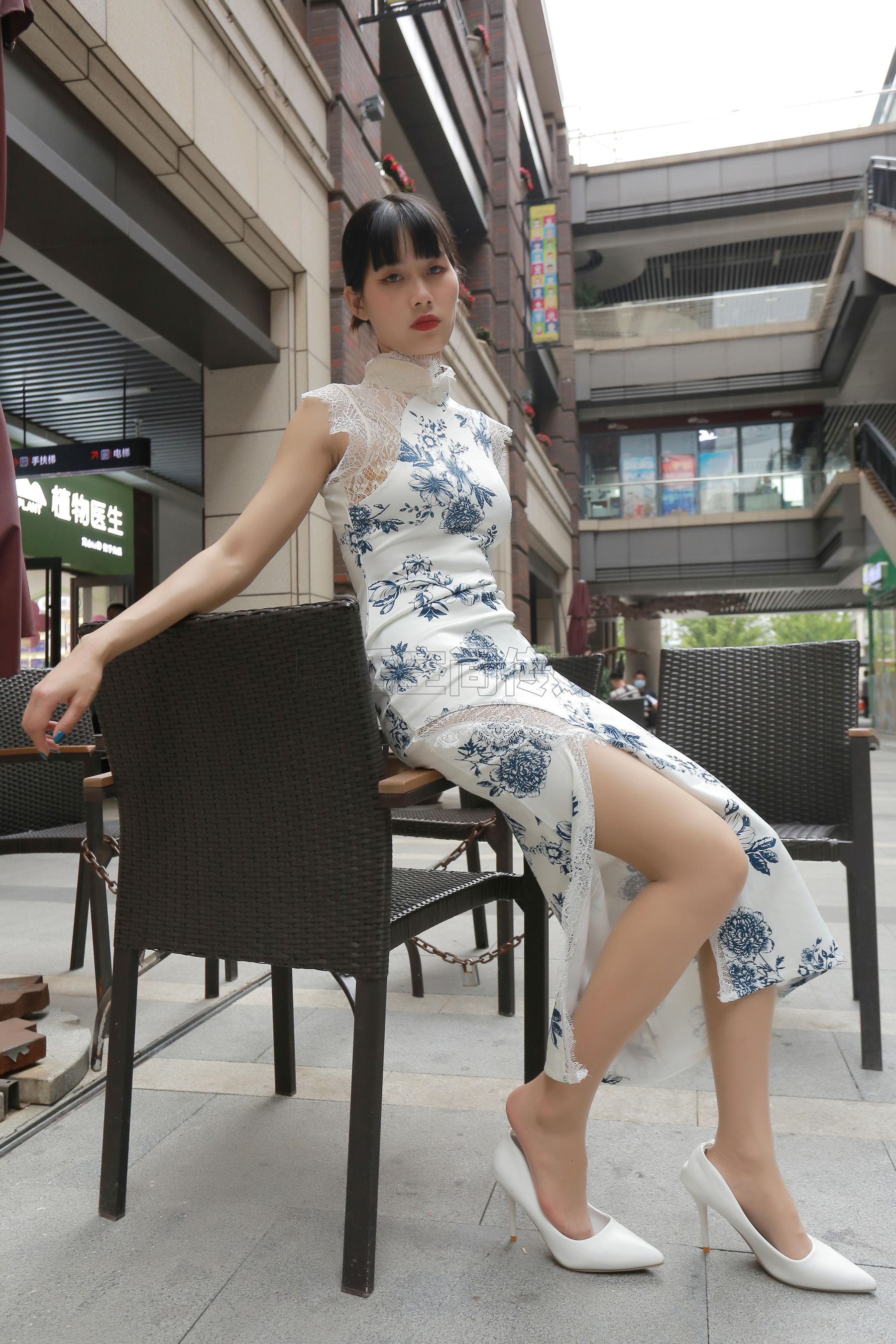 SH187 诗诗 穿肉丝的旗袍女神-图36