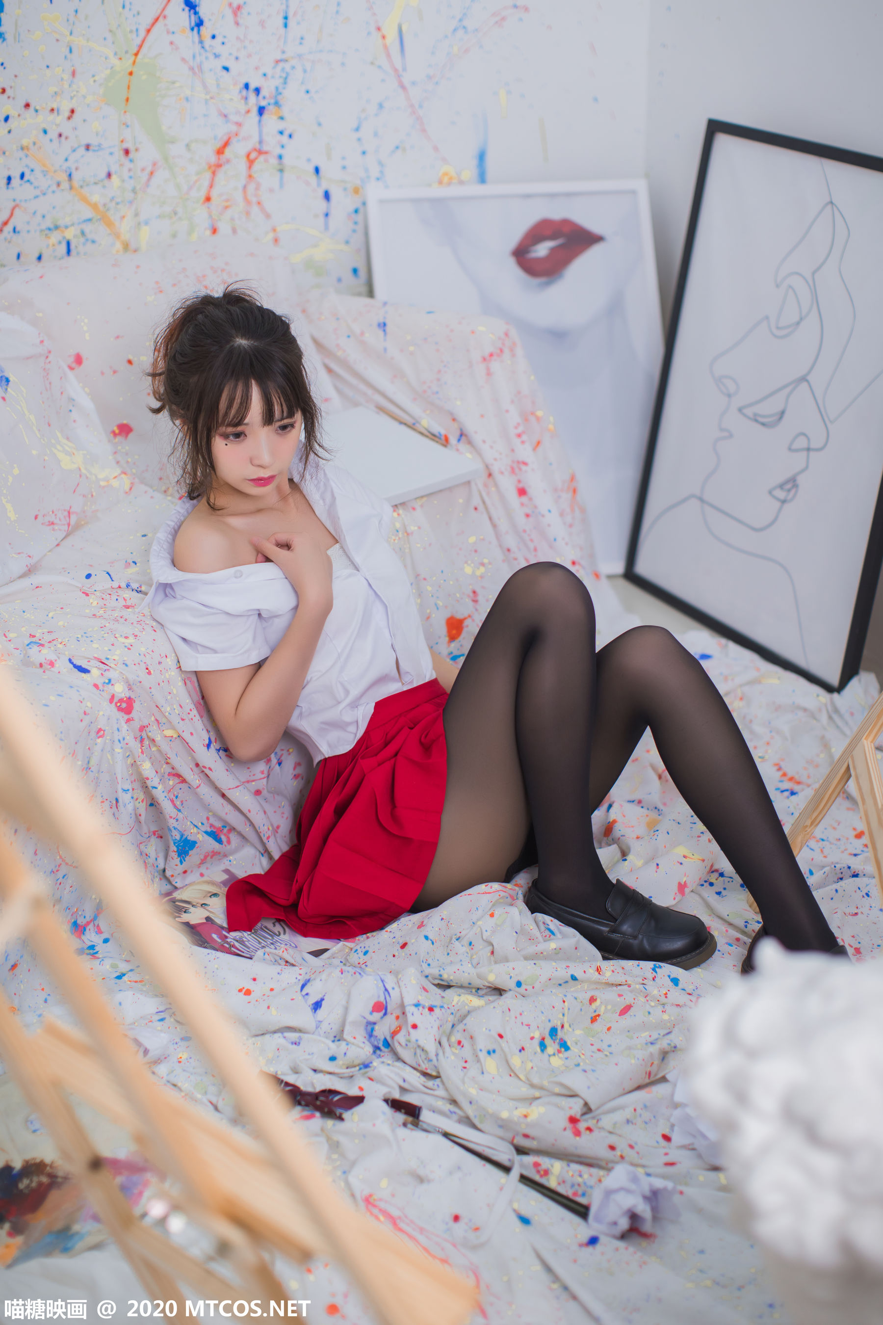 VOL.319 画室少女-图11