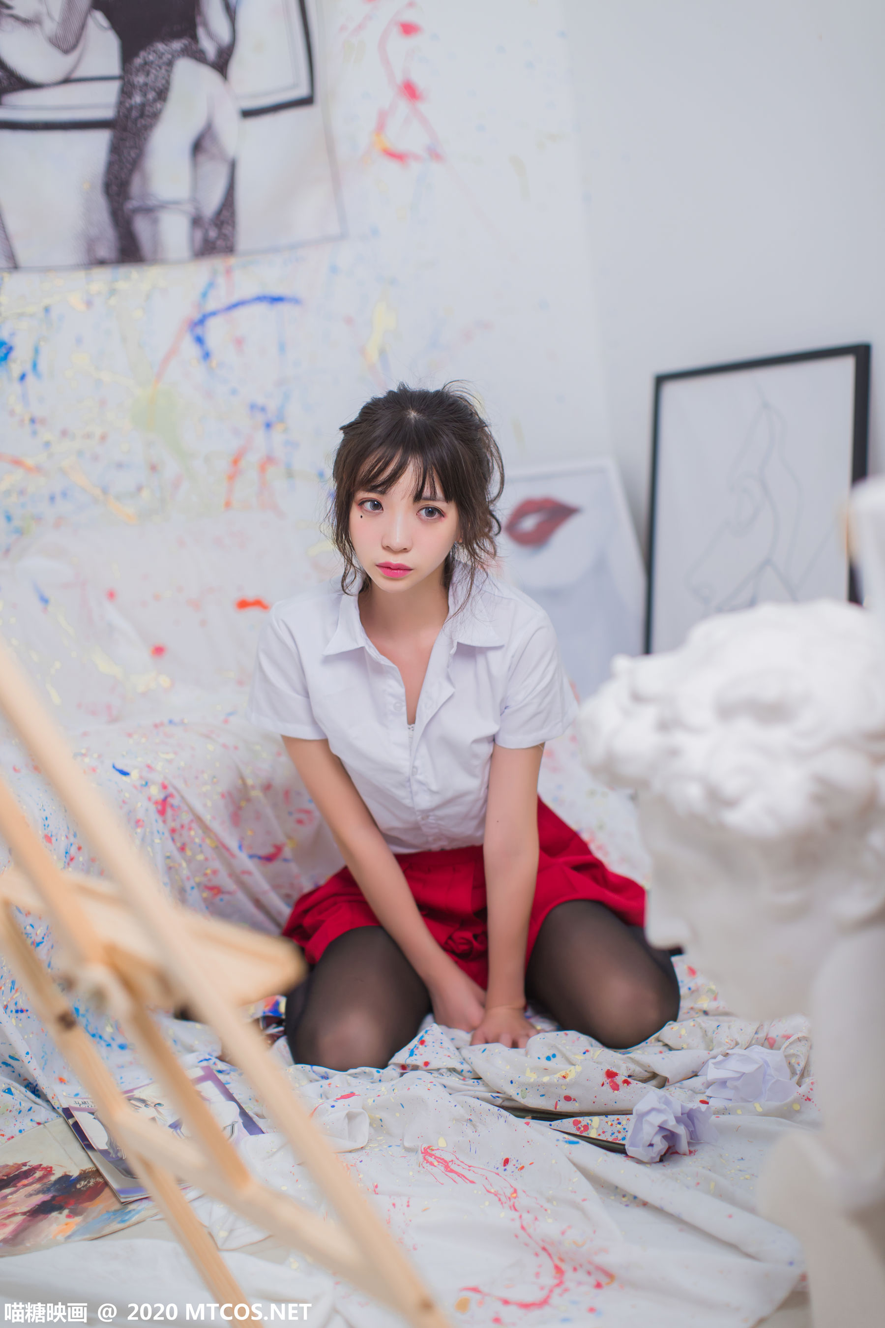 VOL.319 画室少女-图13