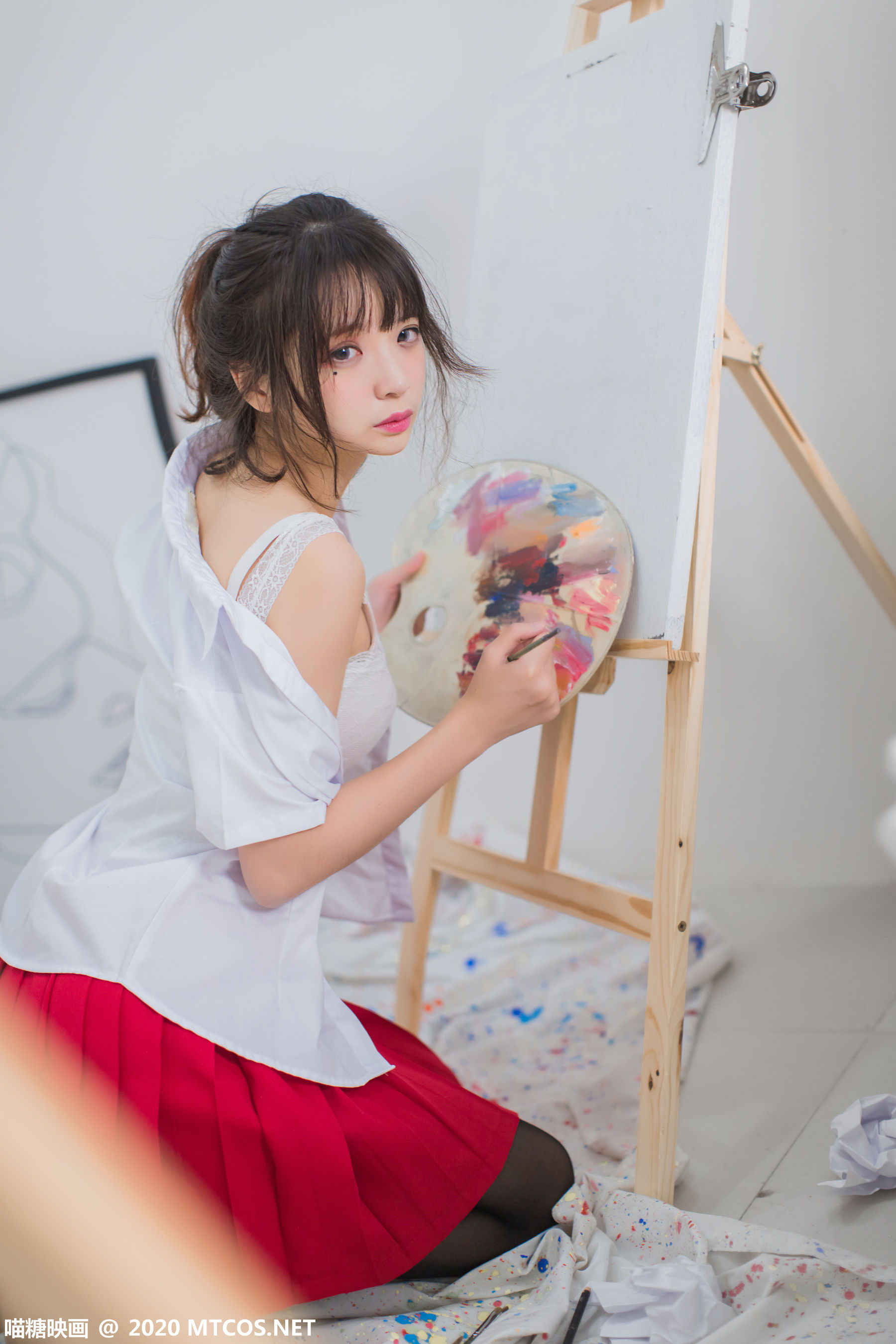 VOL.319 画室少女-图20
