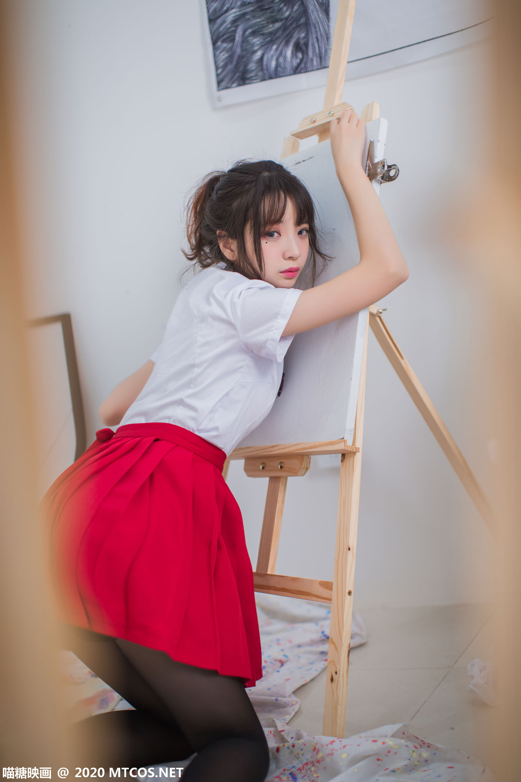 VOL.319 画室少女-图5