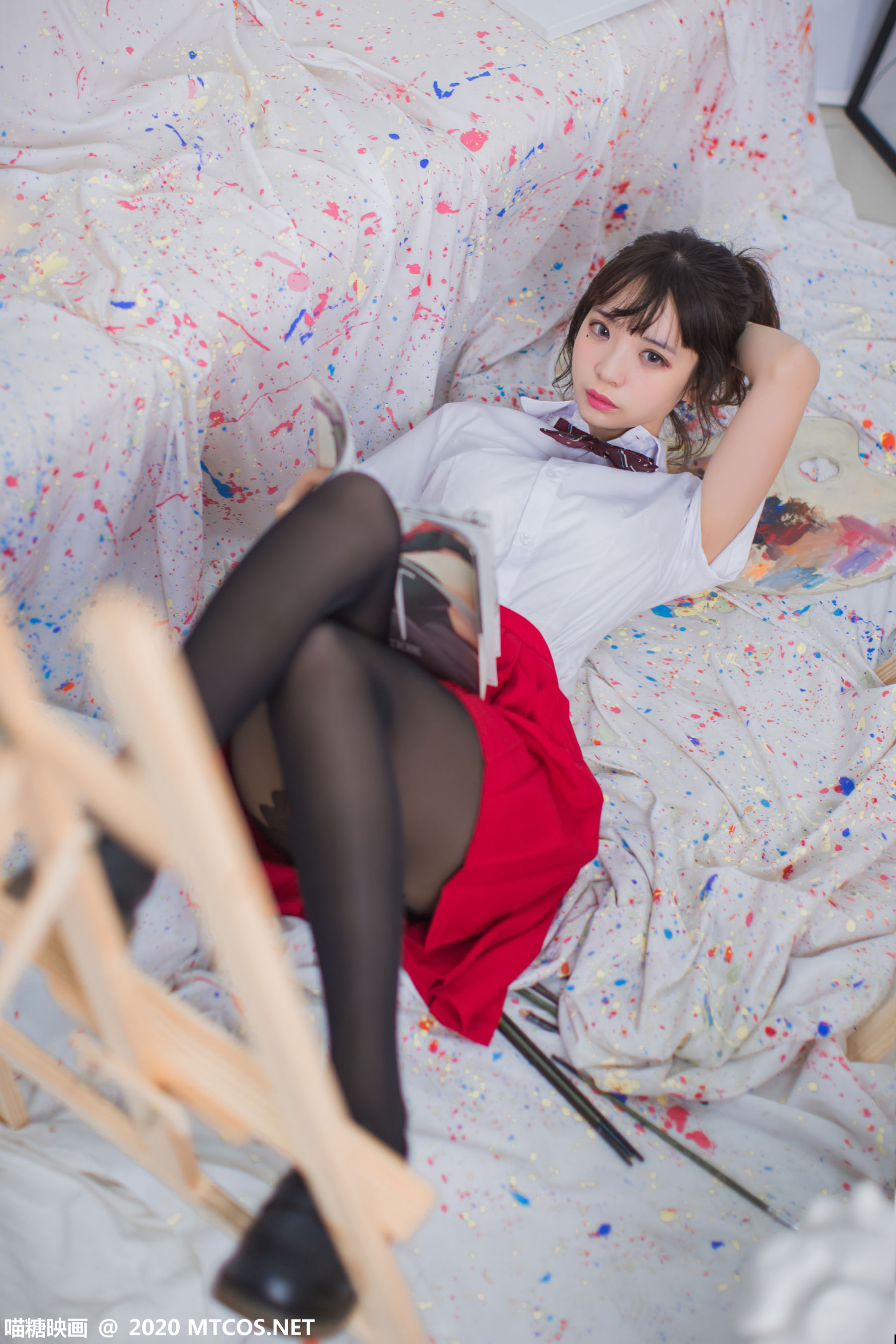 VOL.319 画室少女-图6