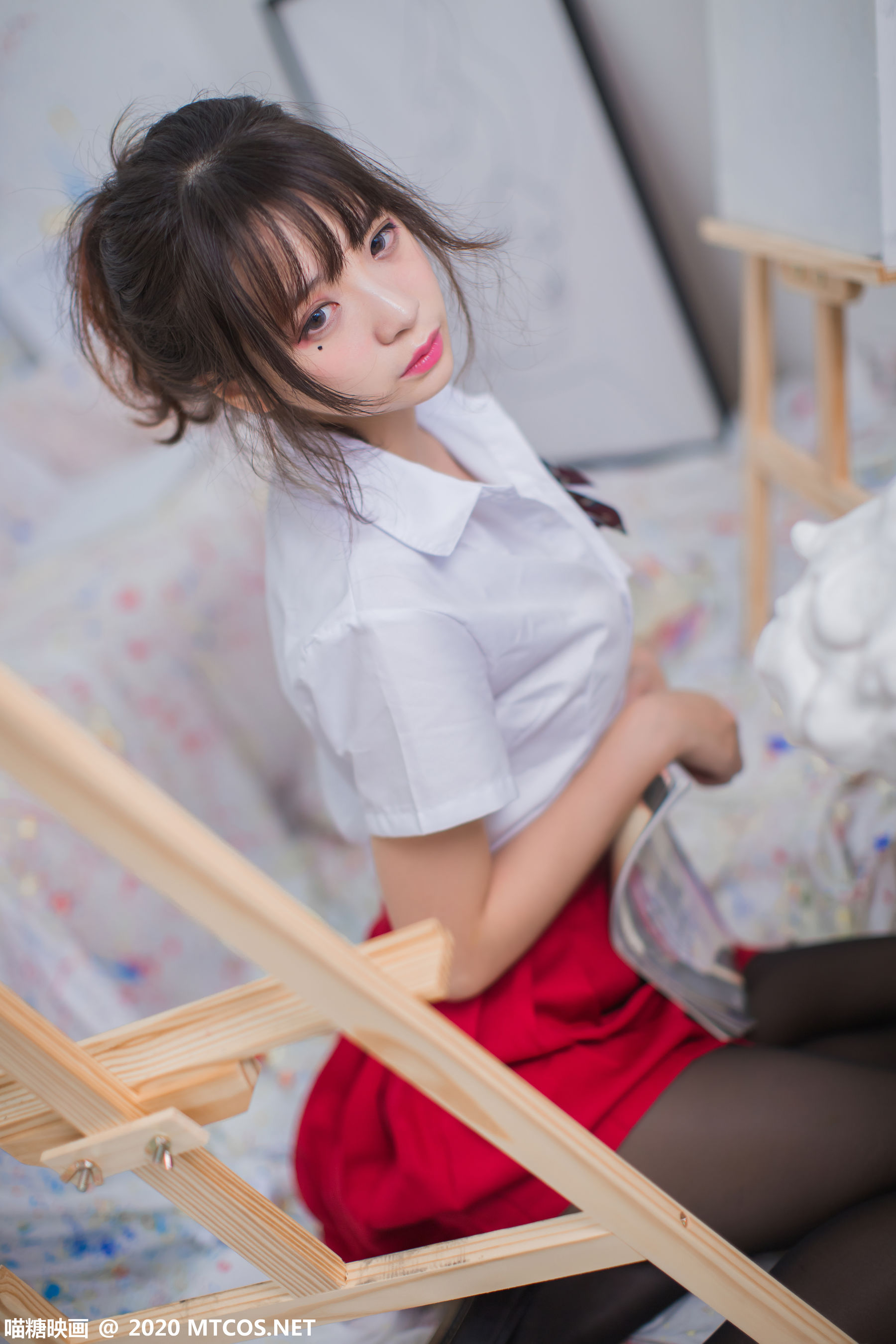 VOL.319 画室少女-图7