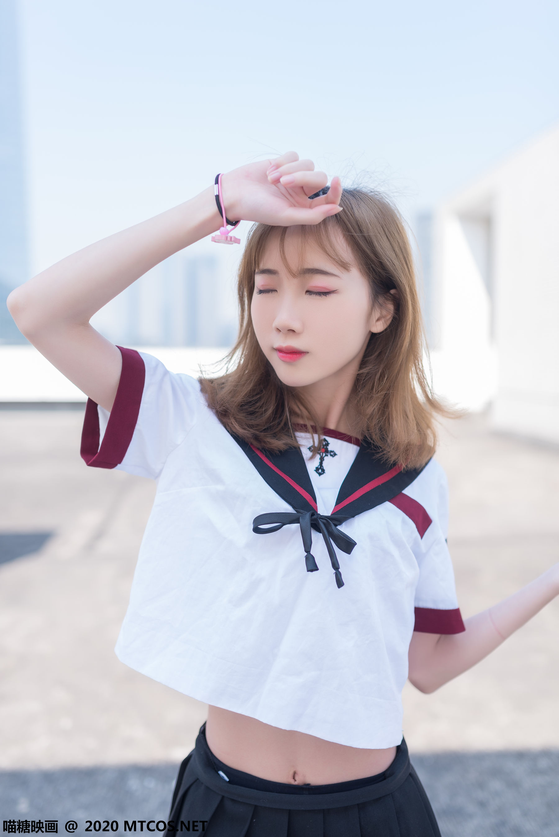 VOL.322 天台少女-图29