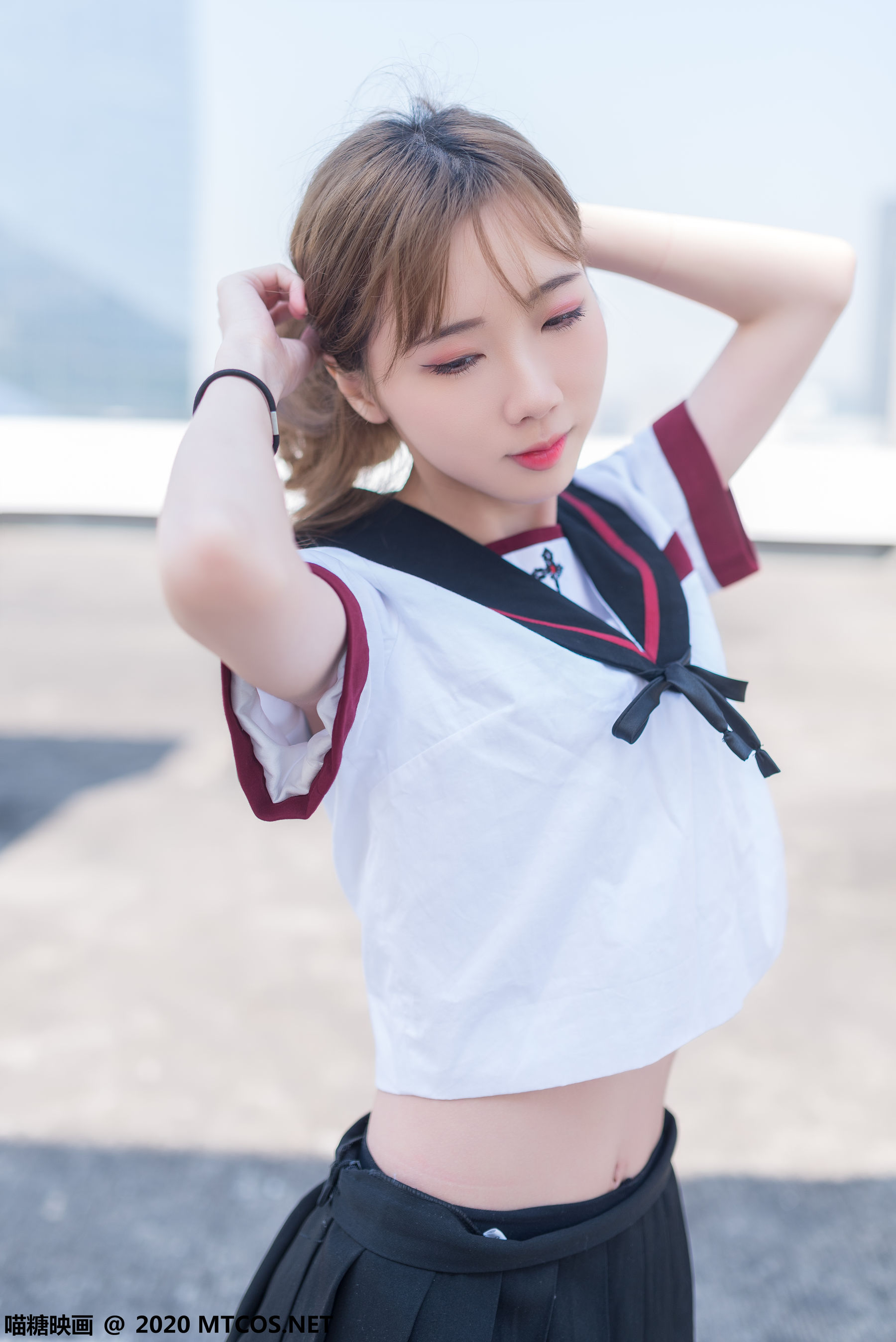 VOL.322 天台少女-图30