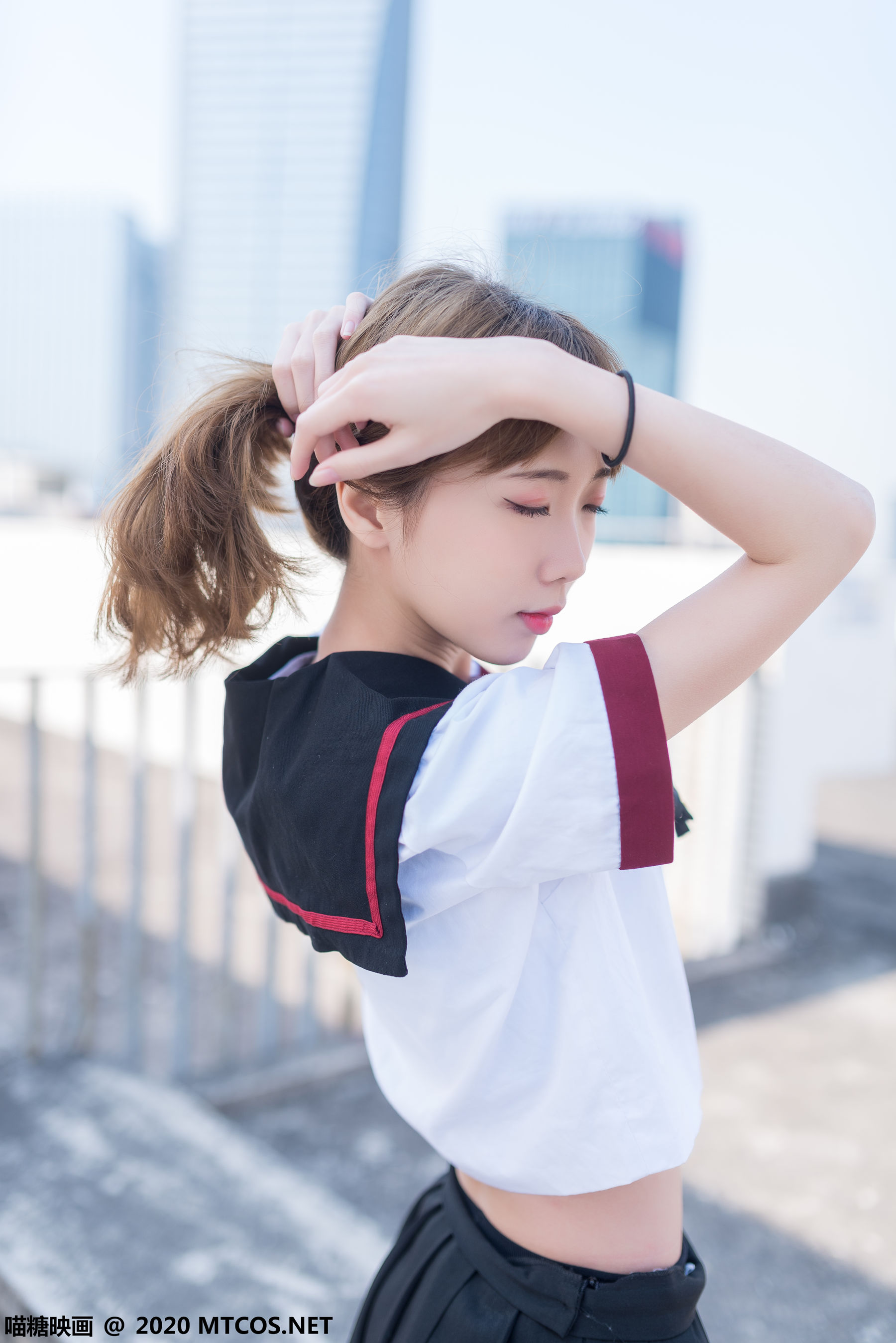 VOL.322 天台少女-图31