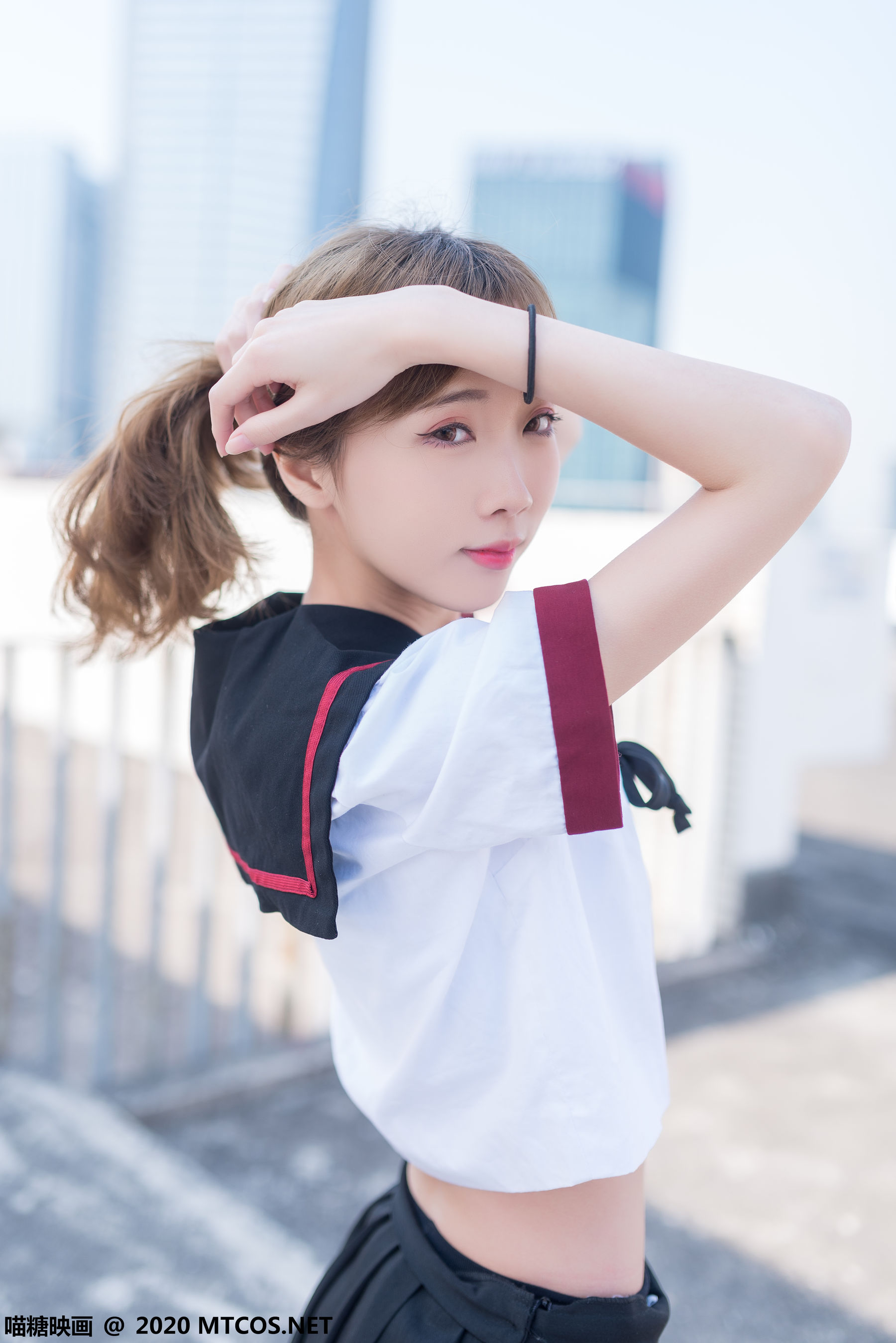 VOL.322 天台少女-图32