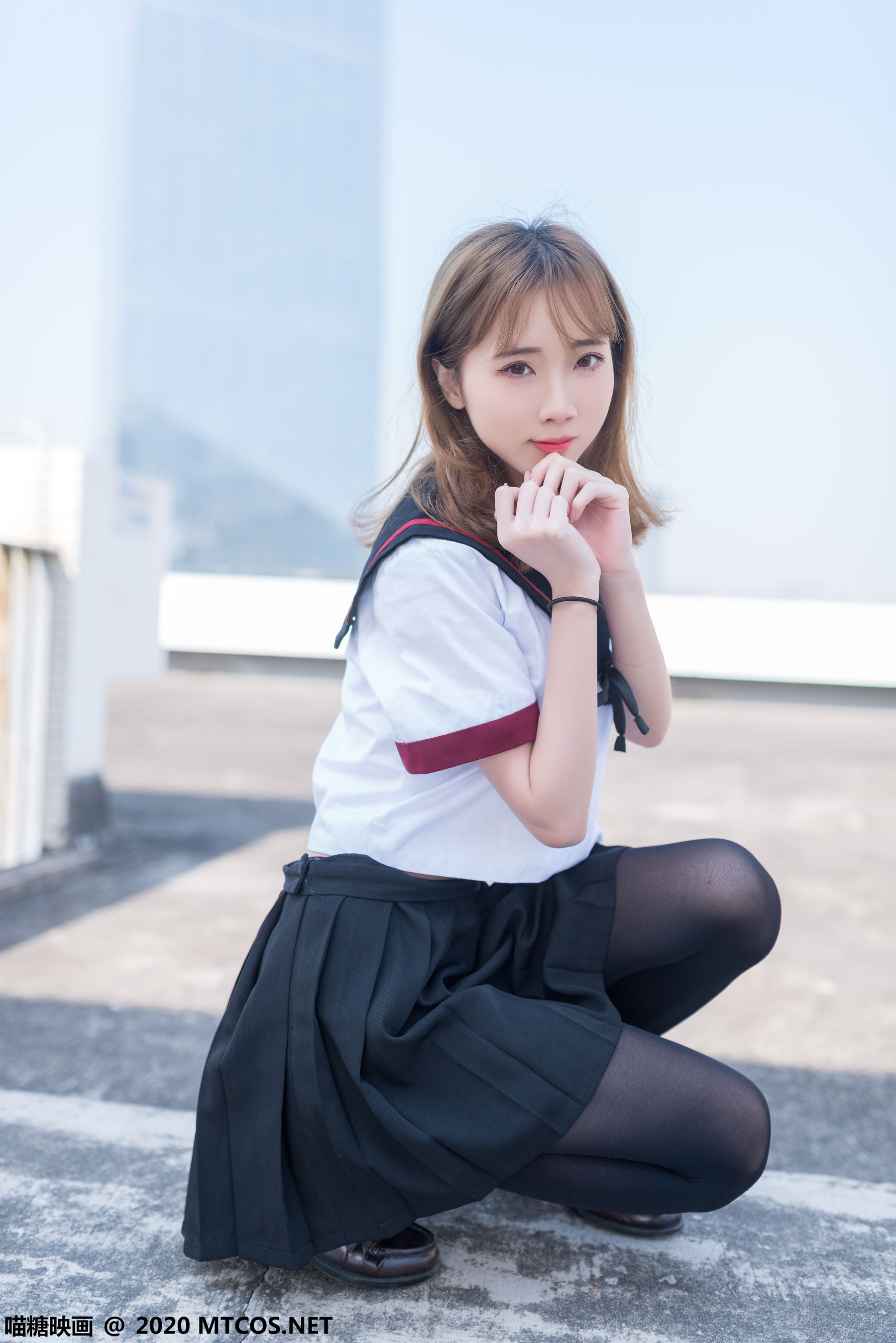 VOL.322 天台少女-图35