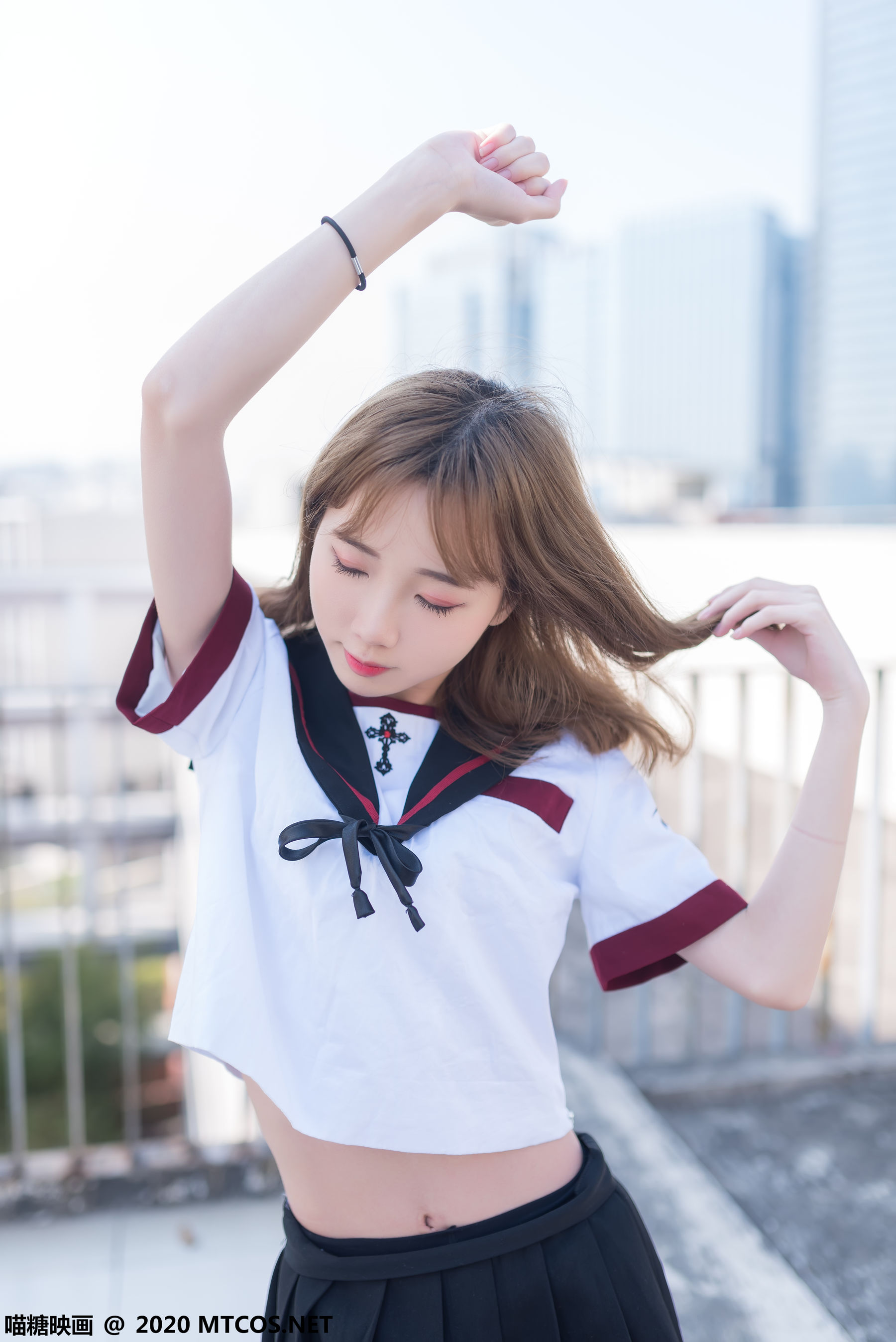 VOL.322 天台少女-图38