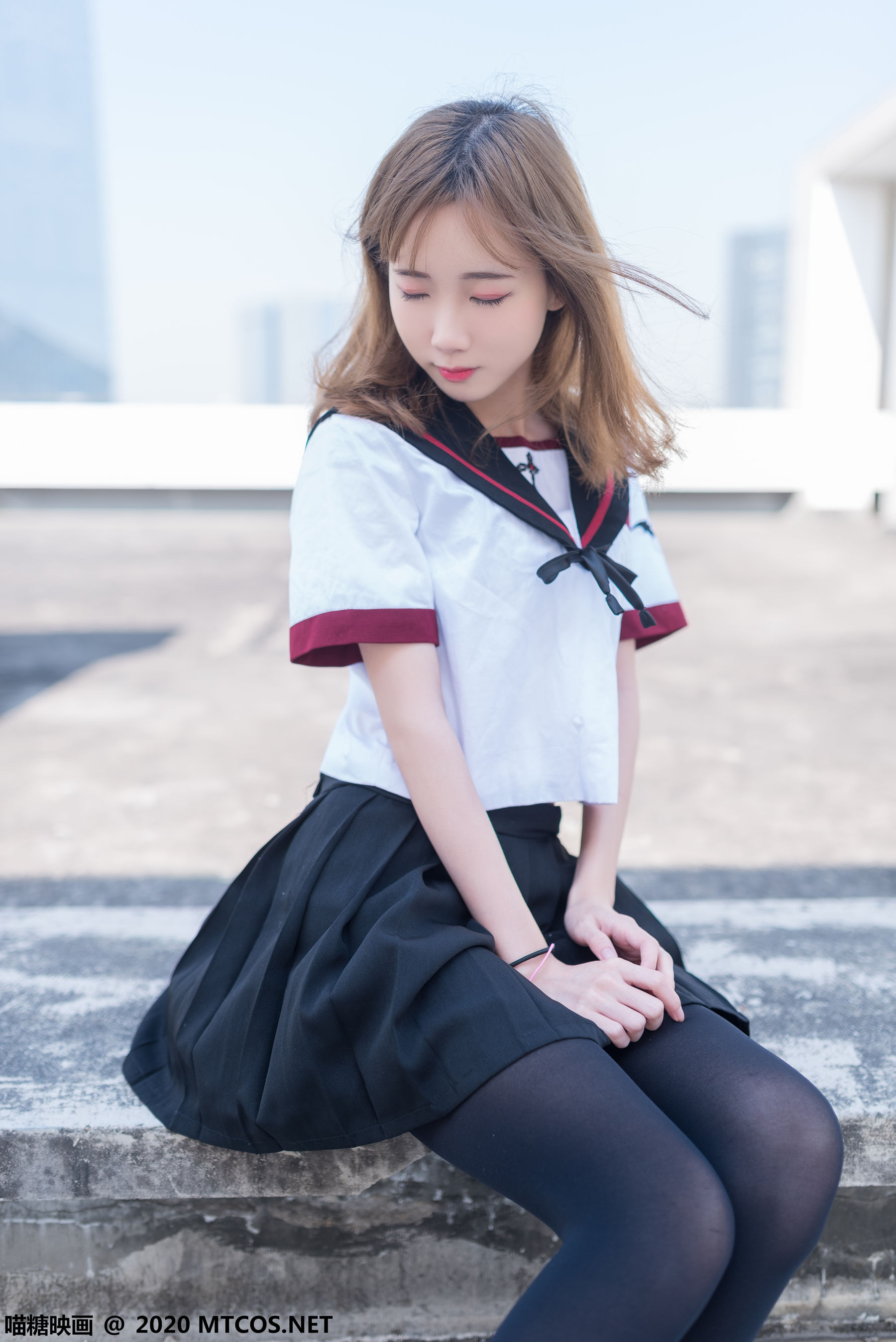 VOL.322 天台少女-图5
