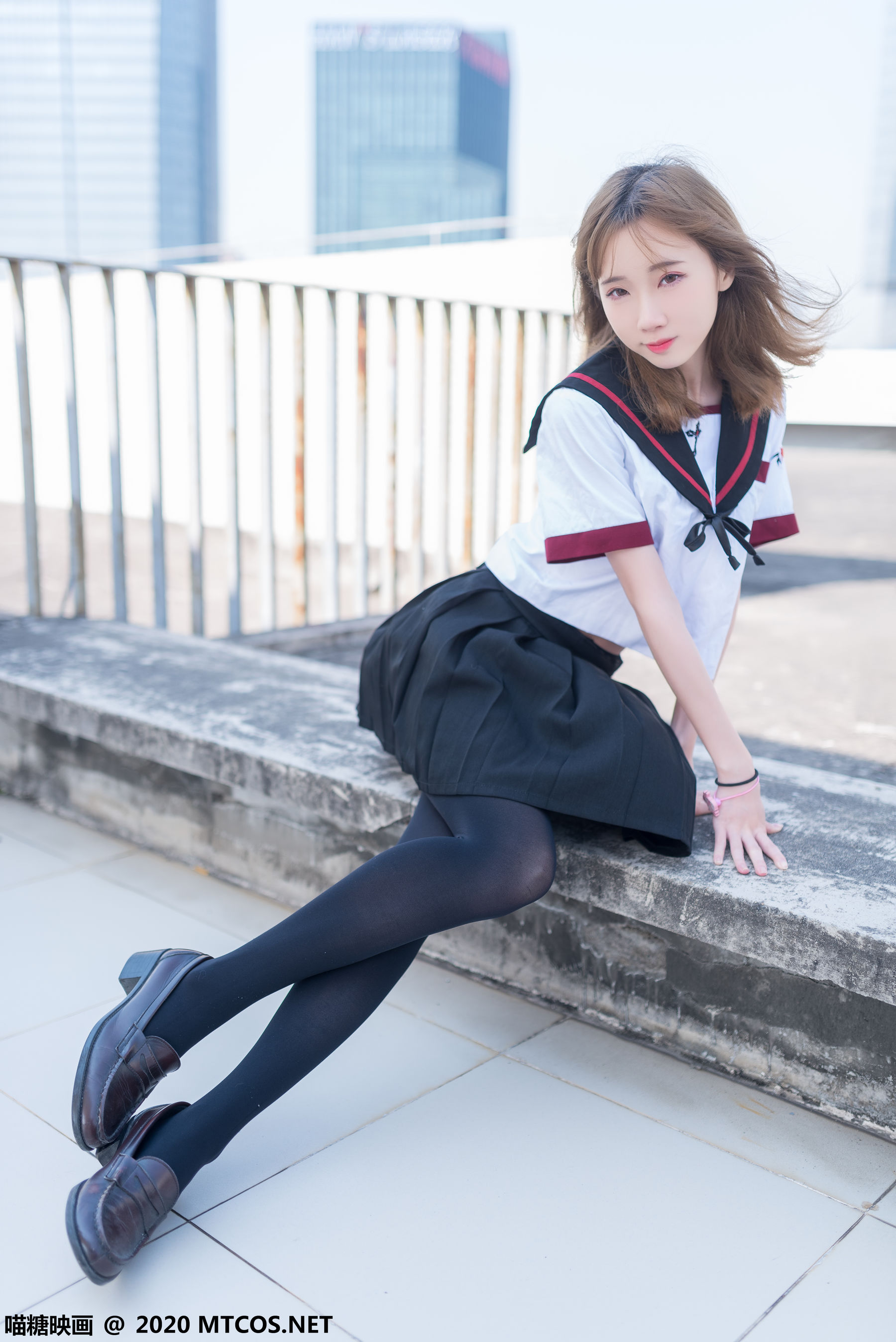 VOL.322 天台少女-图7