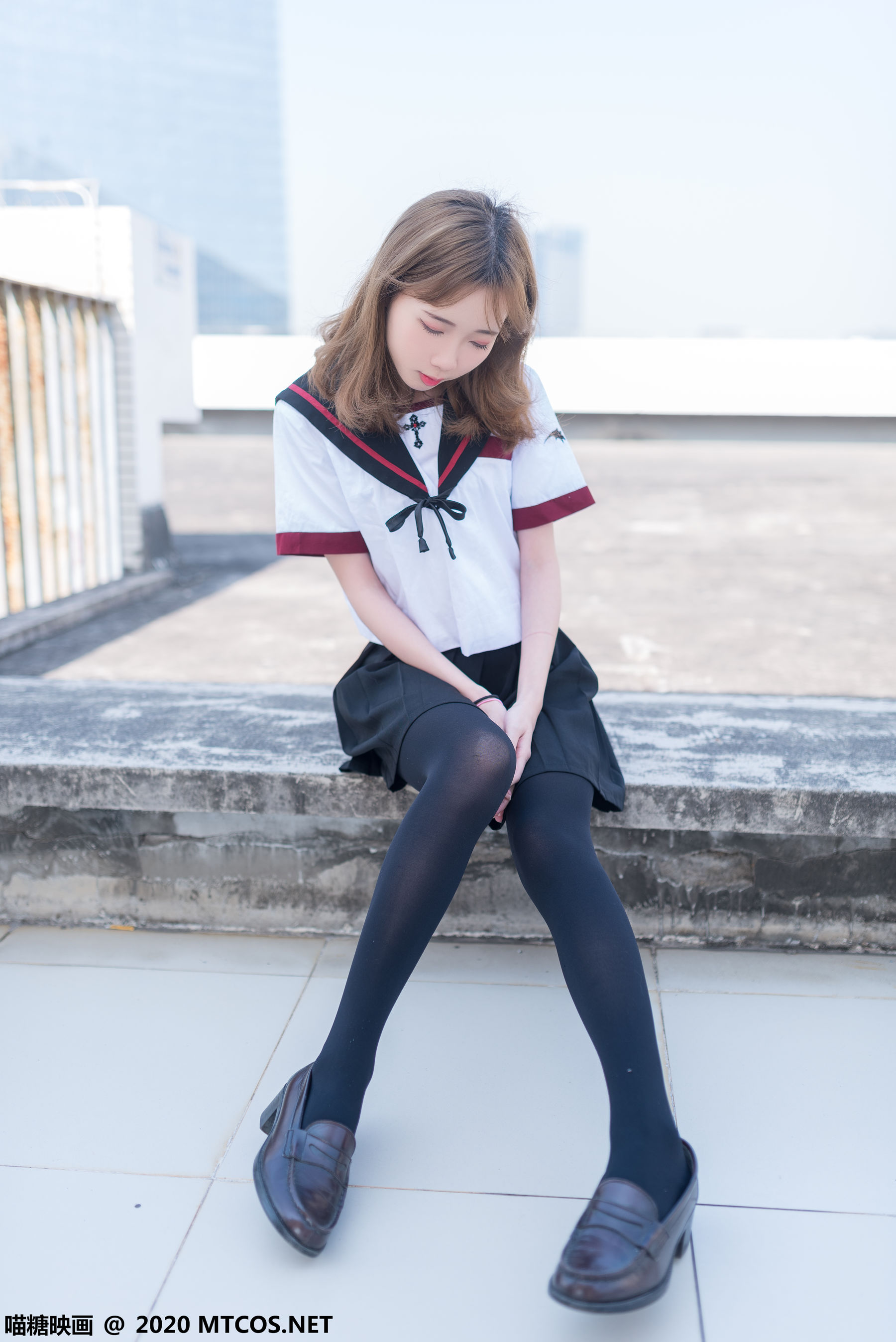 VOL.322 天台少女-图8