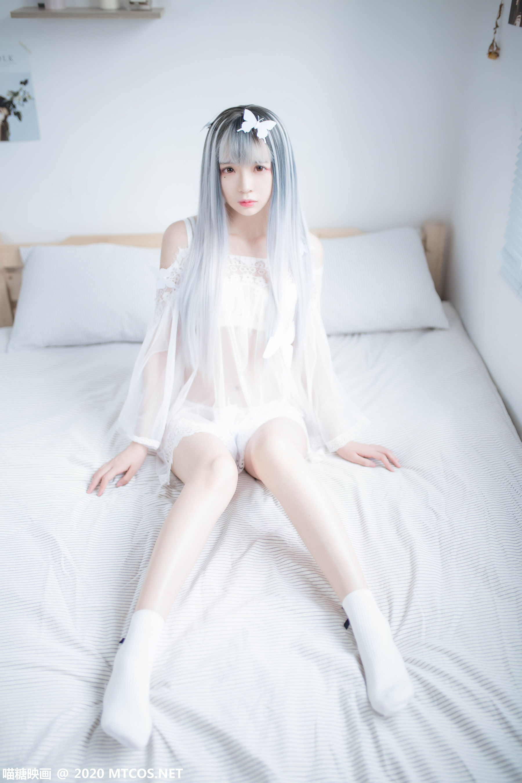VOL.325 白色纱裙-图0