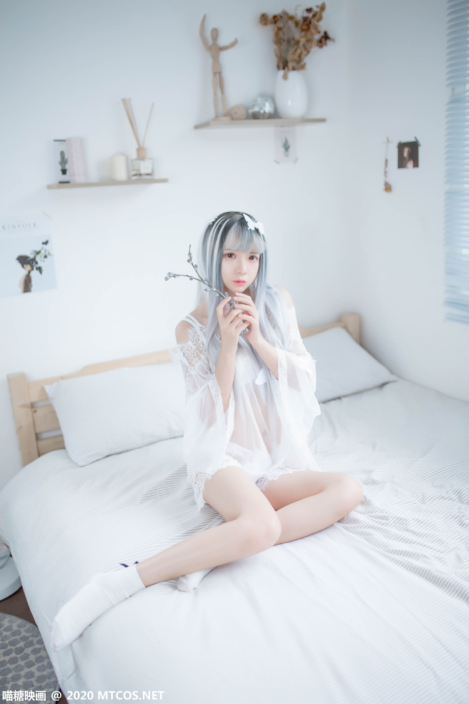 VOL.325 白色纱裙-图7