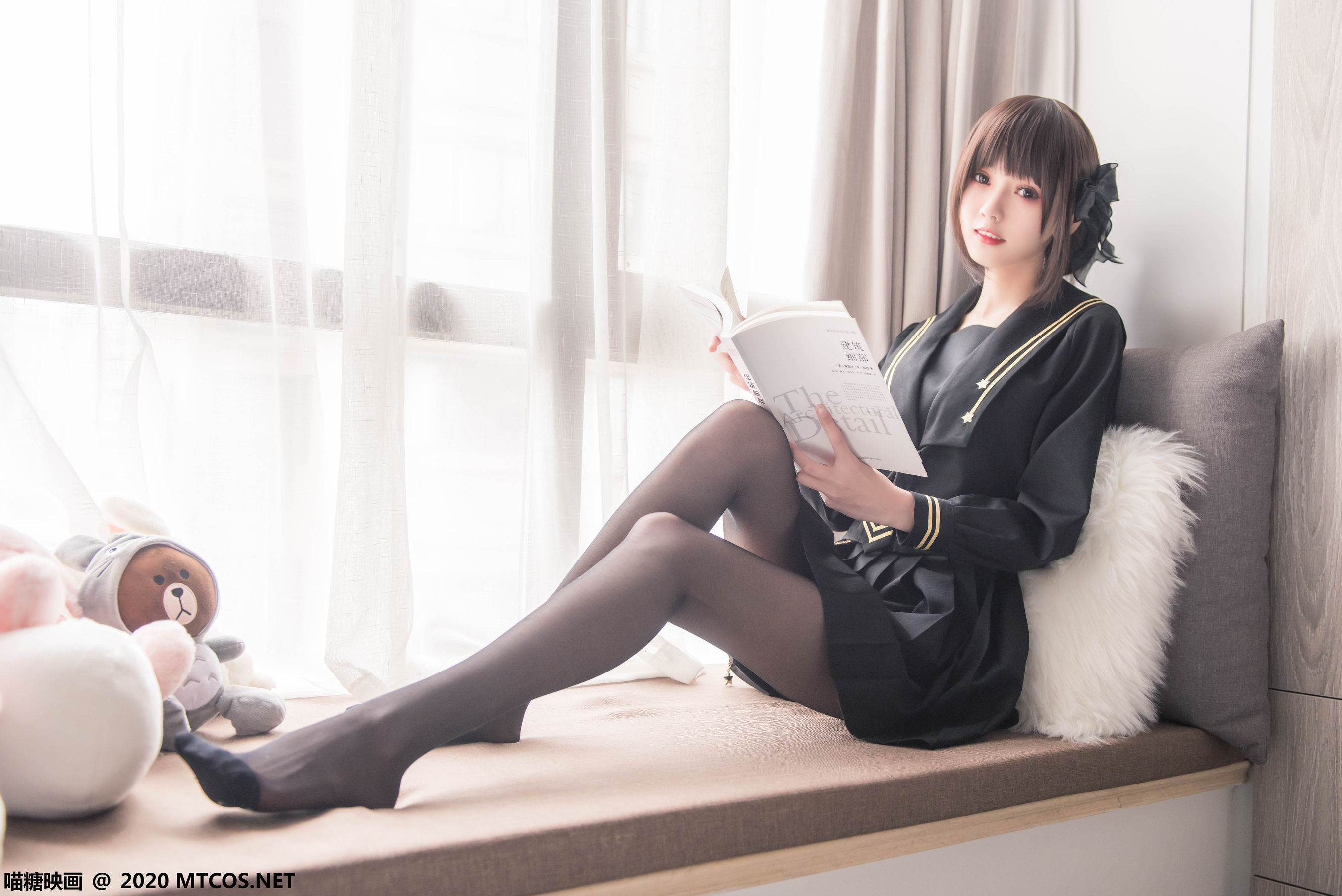 VOL.330 窗台少女-图0