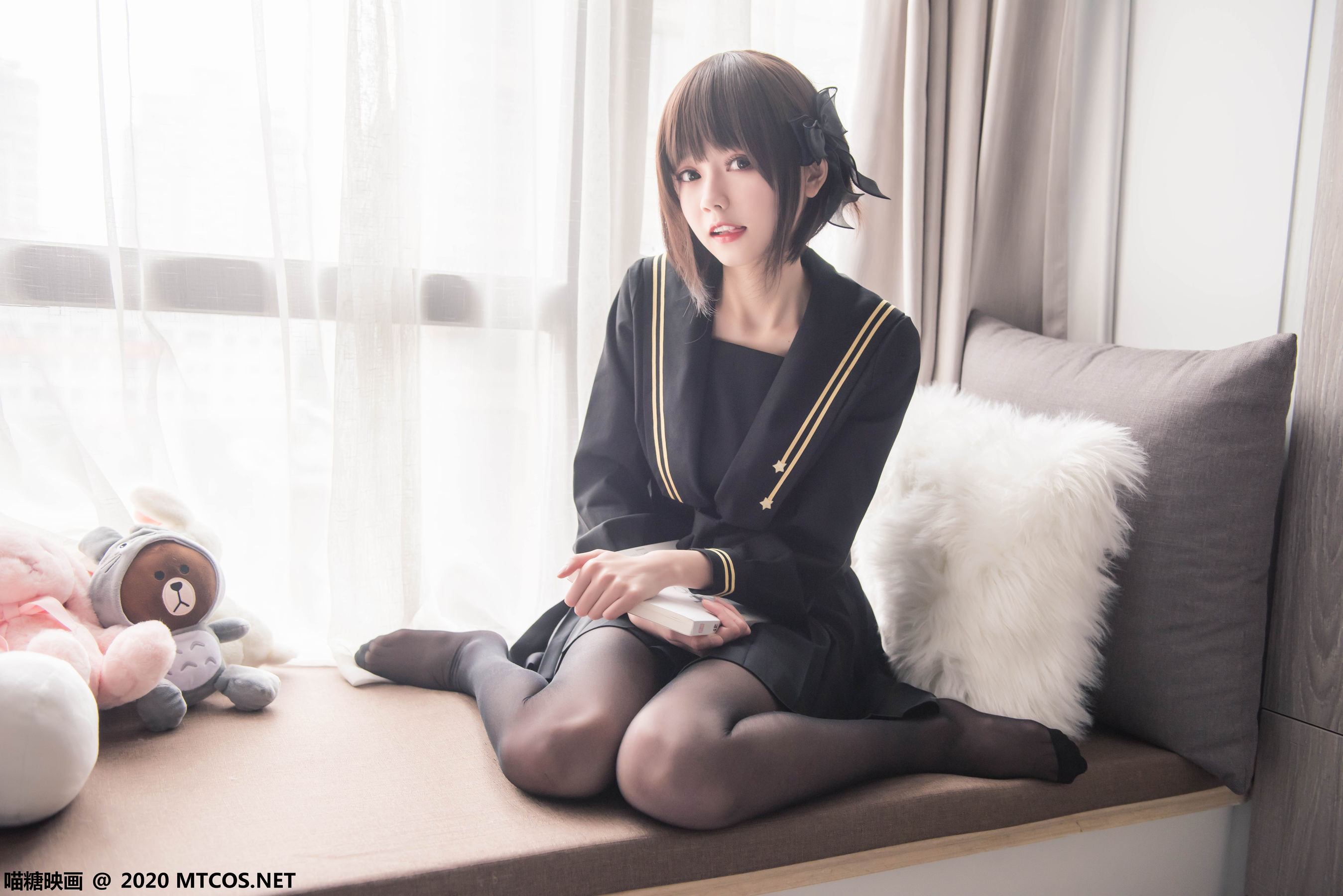 VOL.330 窗台少女-图10