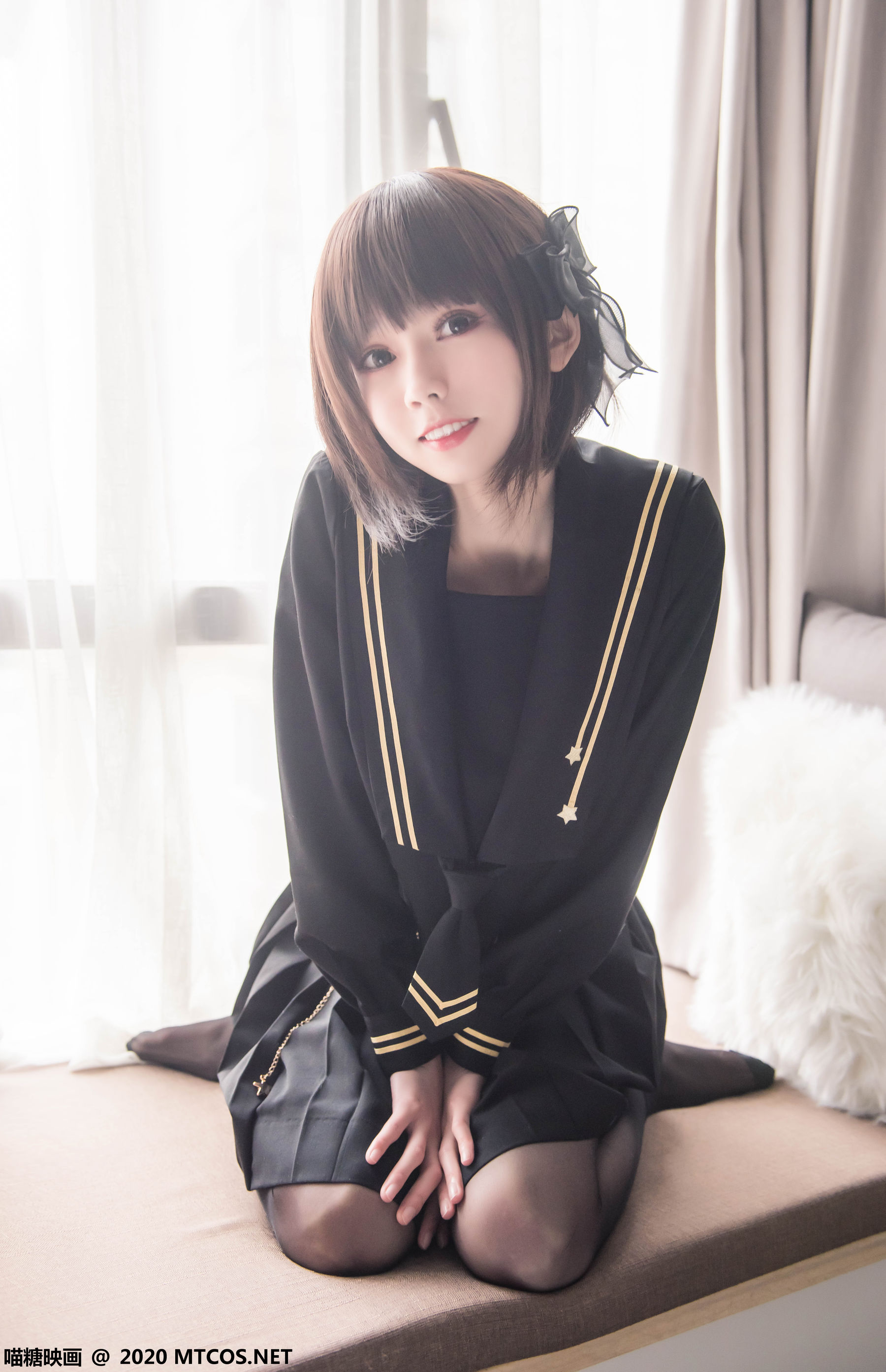 VOL.330 窗台少女-图11