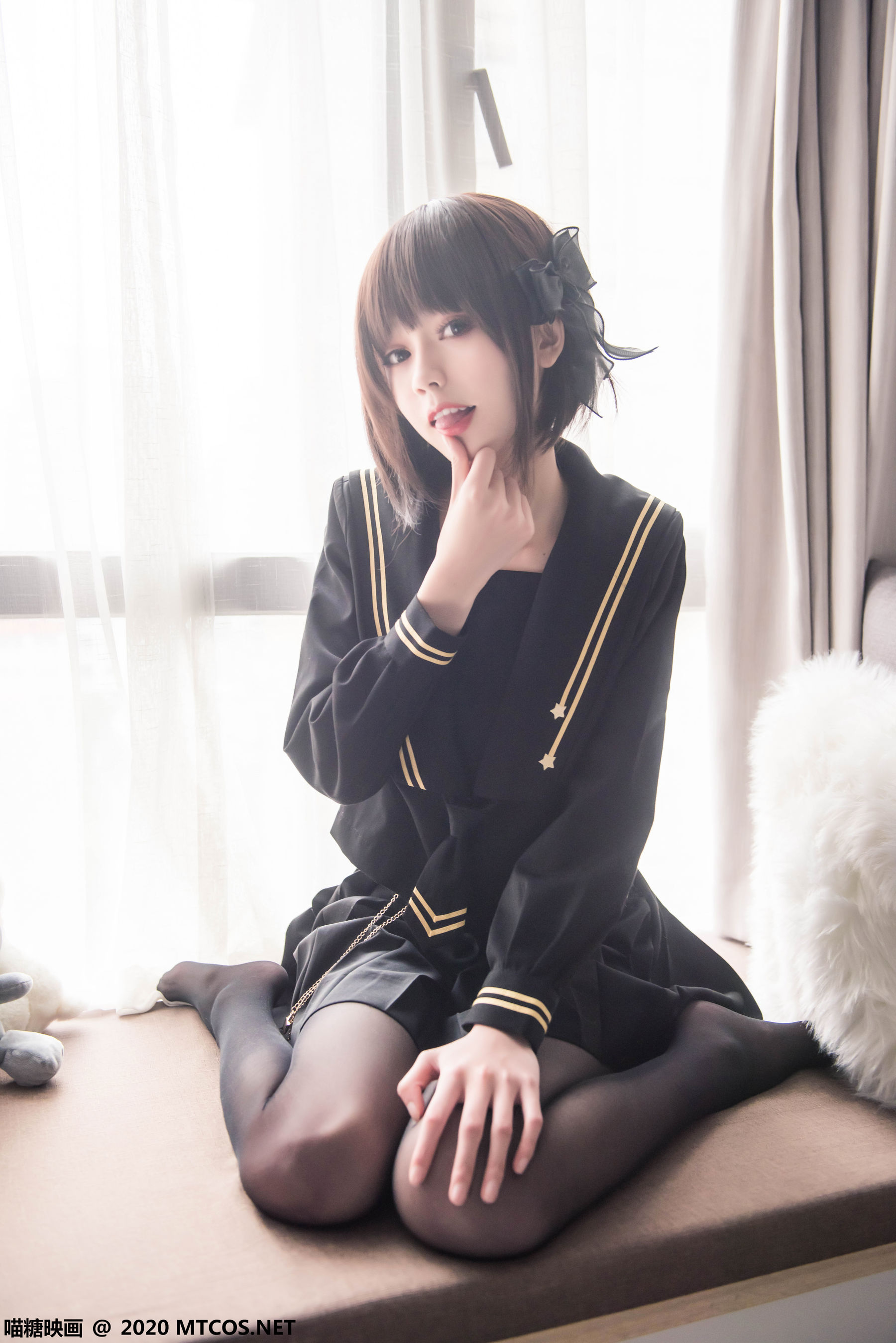 VOL.330 窗台少女-图12