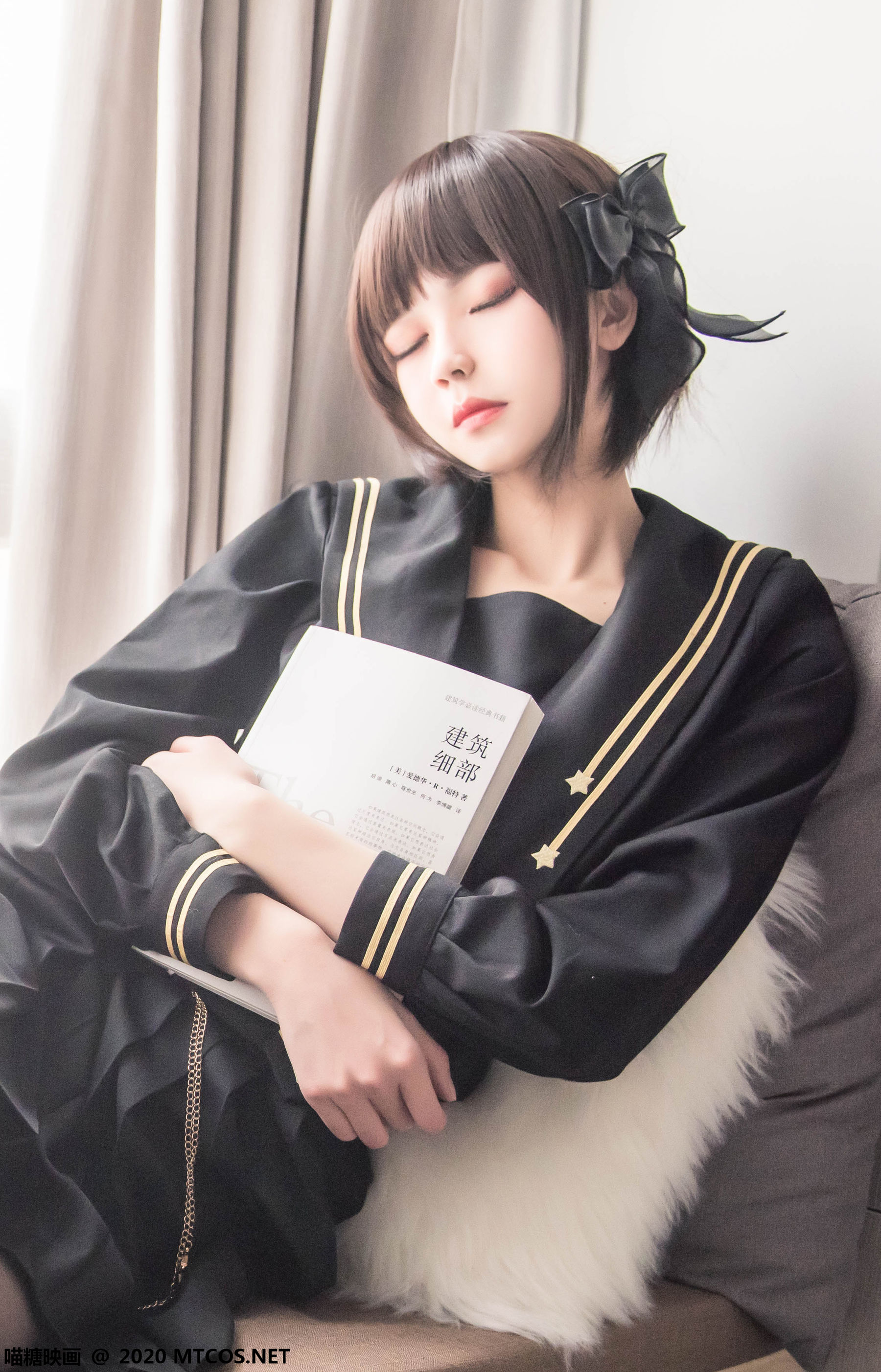 VOL.330 窗台少女-图15