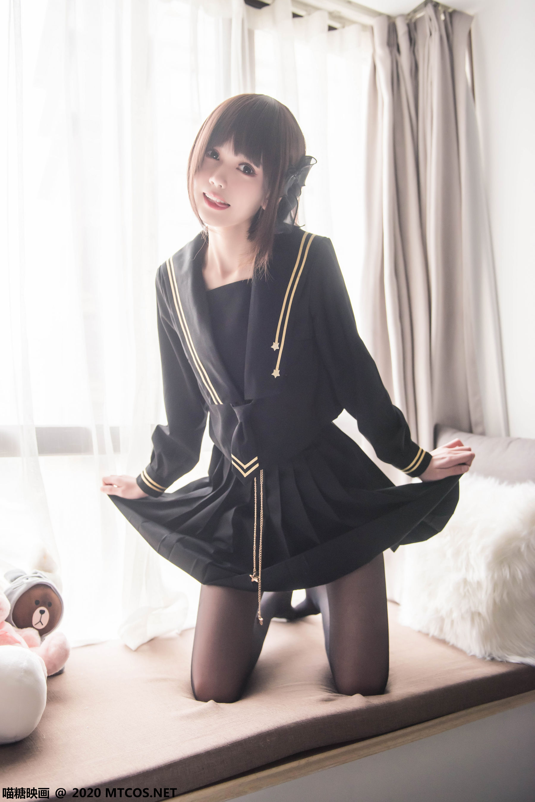 VOL.330 窗台少女-图16