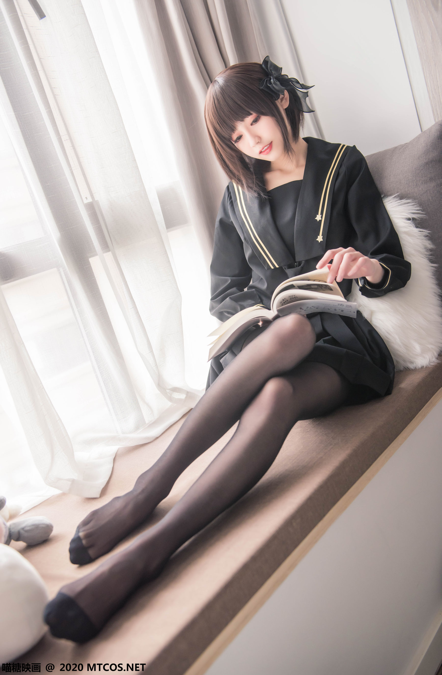 VOL.330 窗台少女-图17