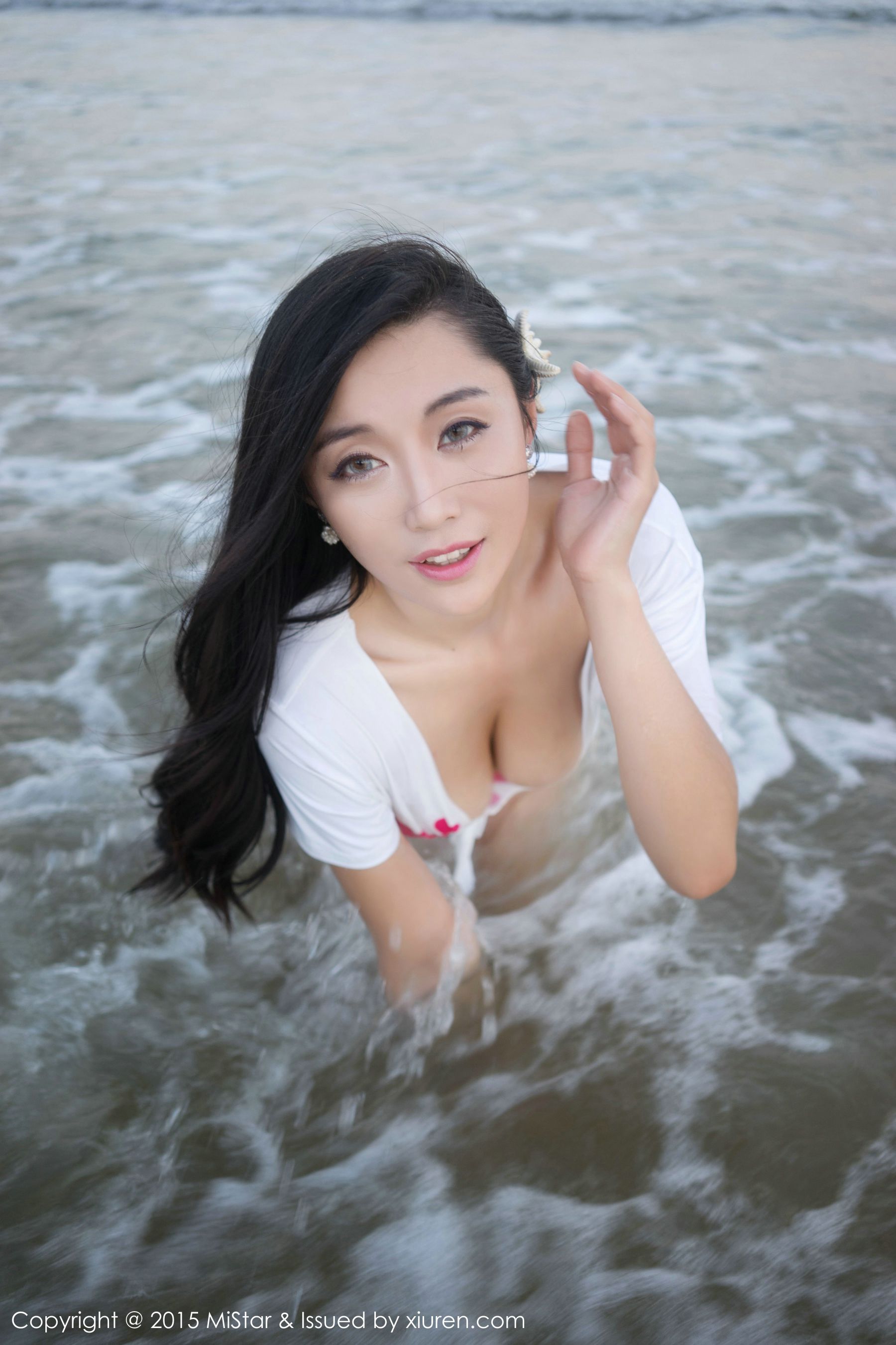 Ashely丽丽《三亚旅拍》性感女仆+海滩系列  Vol.018-图50