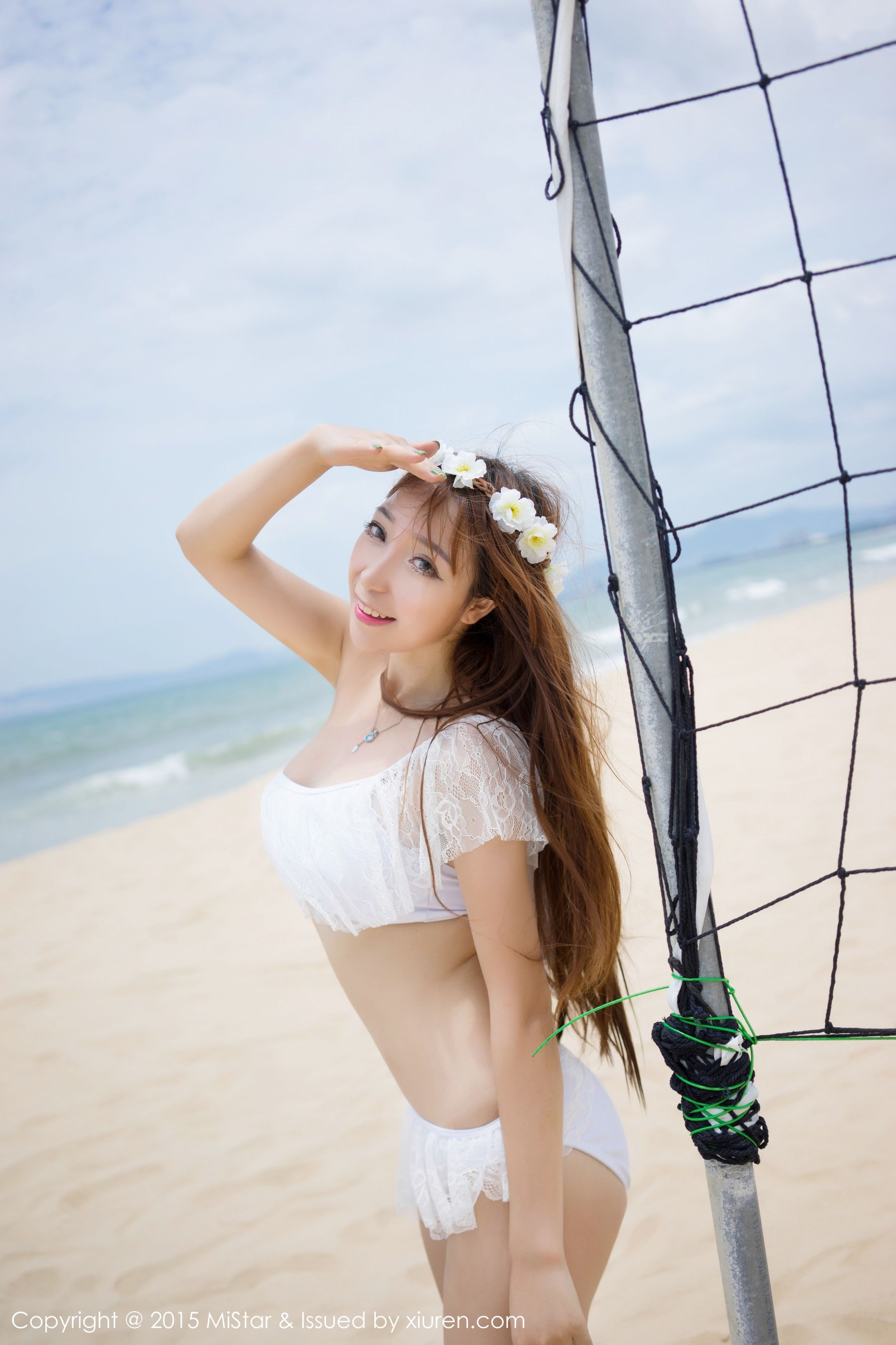黄歆苑《蕾丝泳装+高叉+牛奶美胸》  Vol.023-图17