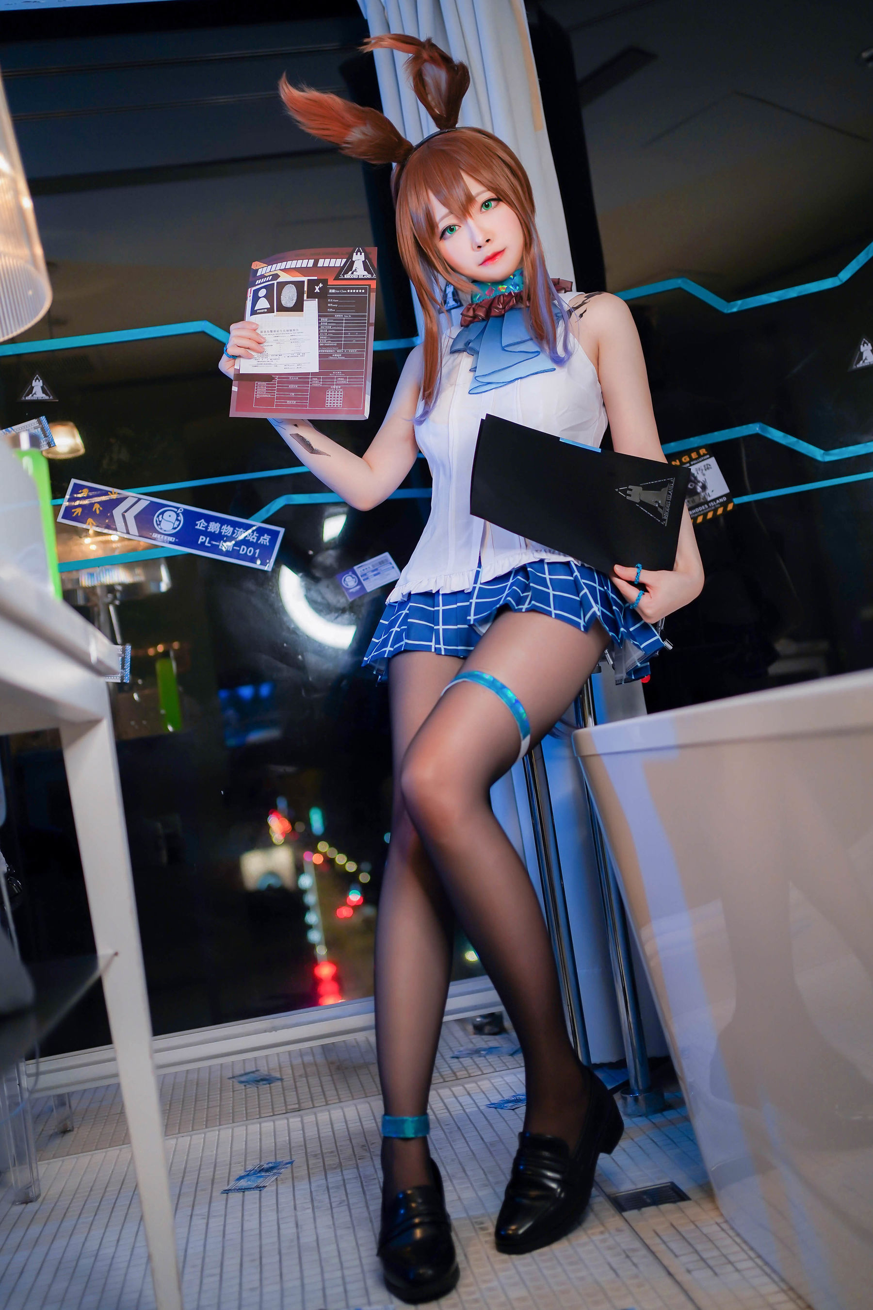 COS妹子Arty亞緹 - 黑丝兔女郎-图10