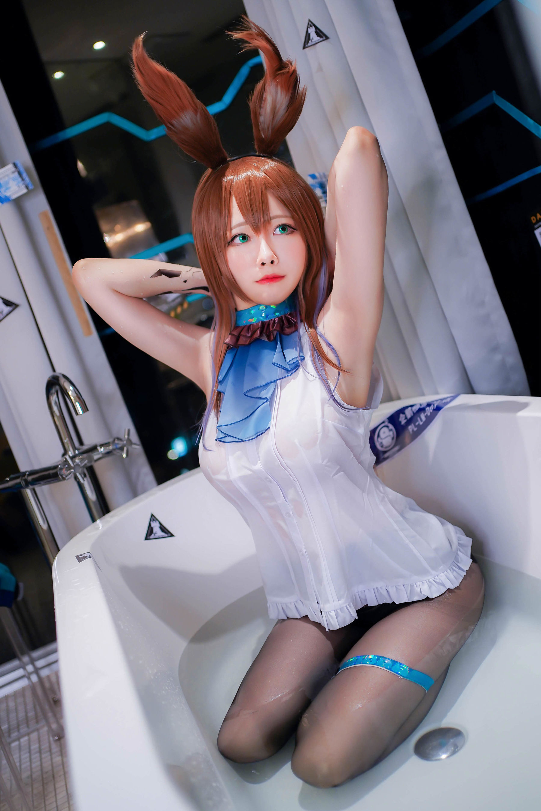 COS妹子Arty亞緹 - 黑丝兔女郎-图11