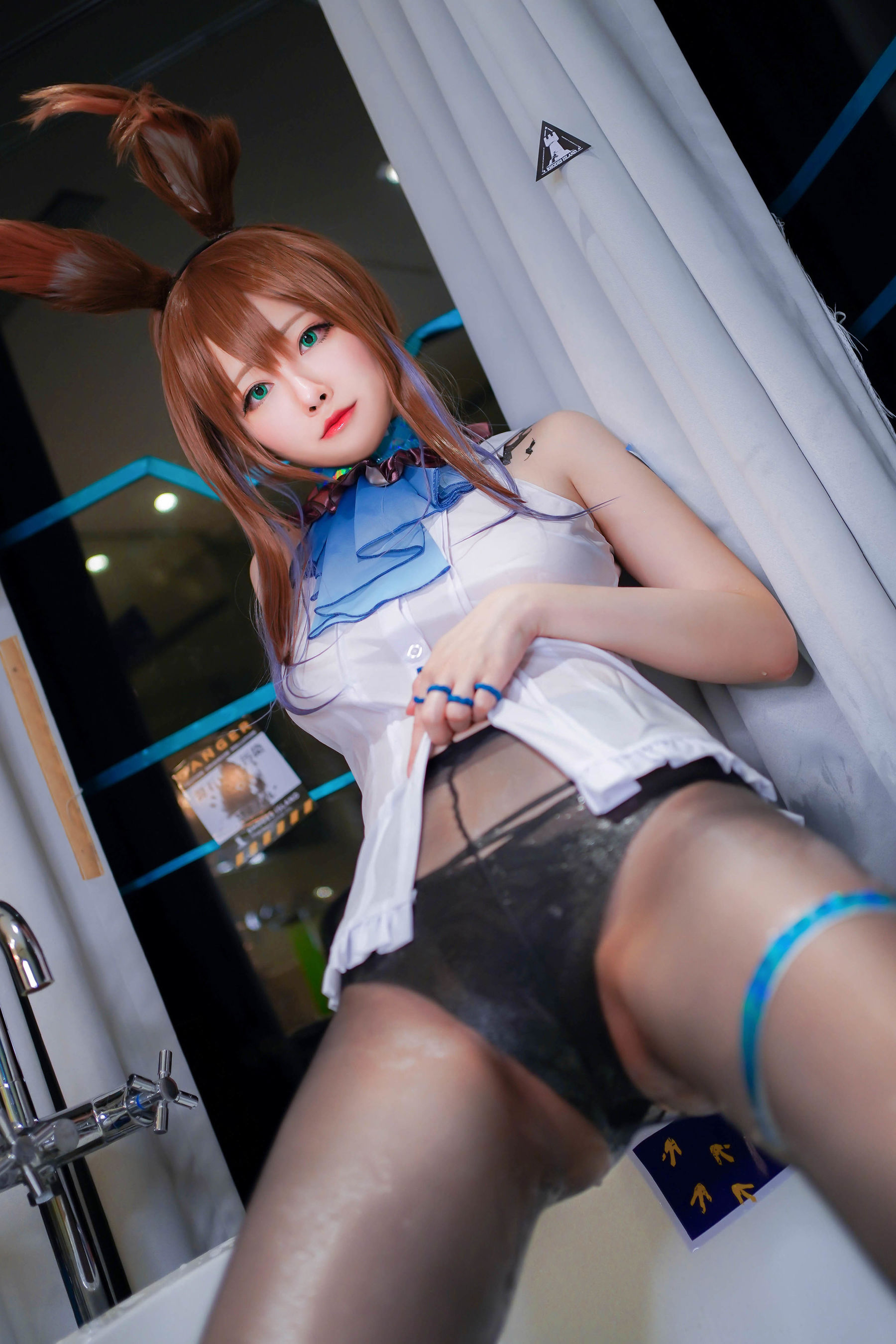 COS妹子Arty亞緹 - 黑丝兔女郎-图13