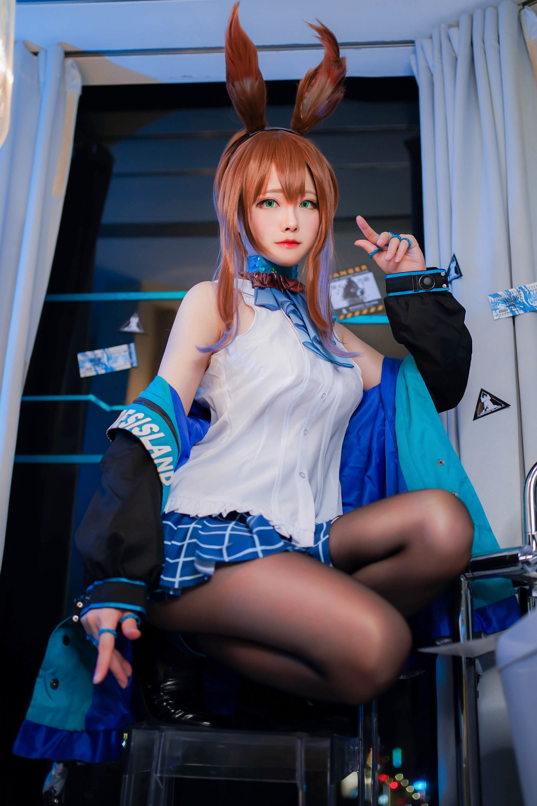 COS妹子Arty亞緹 - 黑丝兔女郎-图3